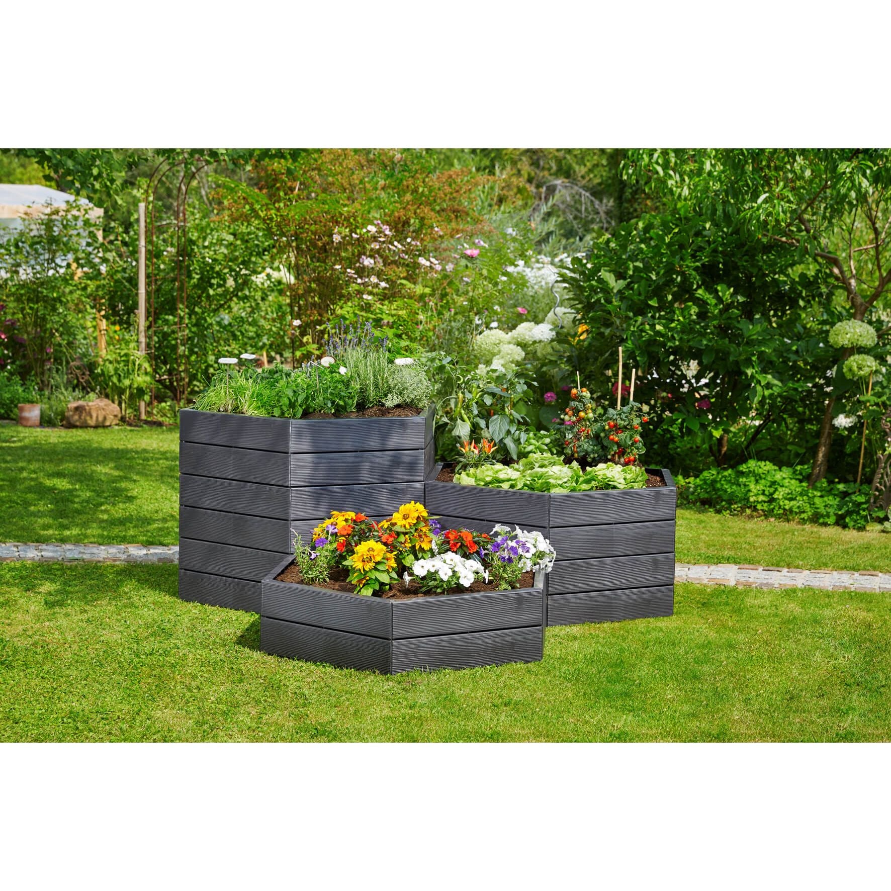GARANTIA VARIO 1 Hochbeet mit Wassersparsystem
