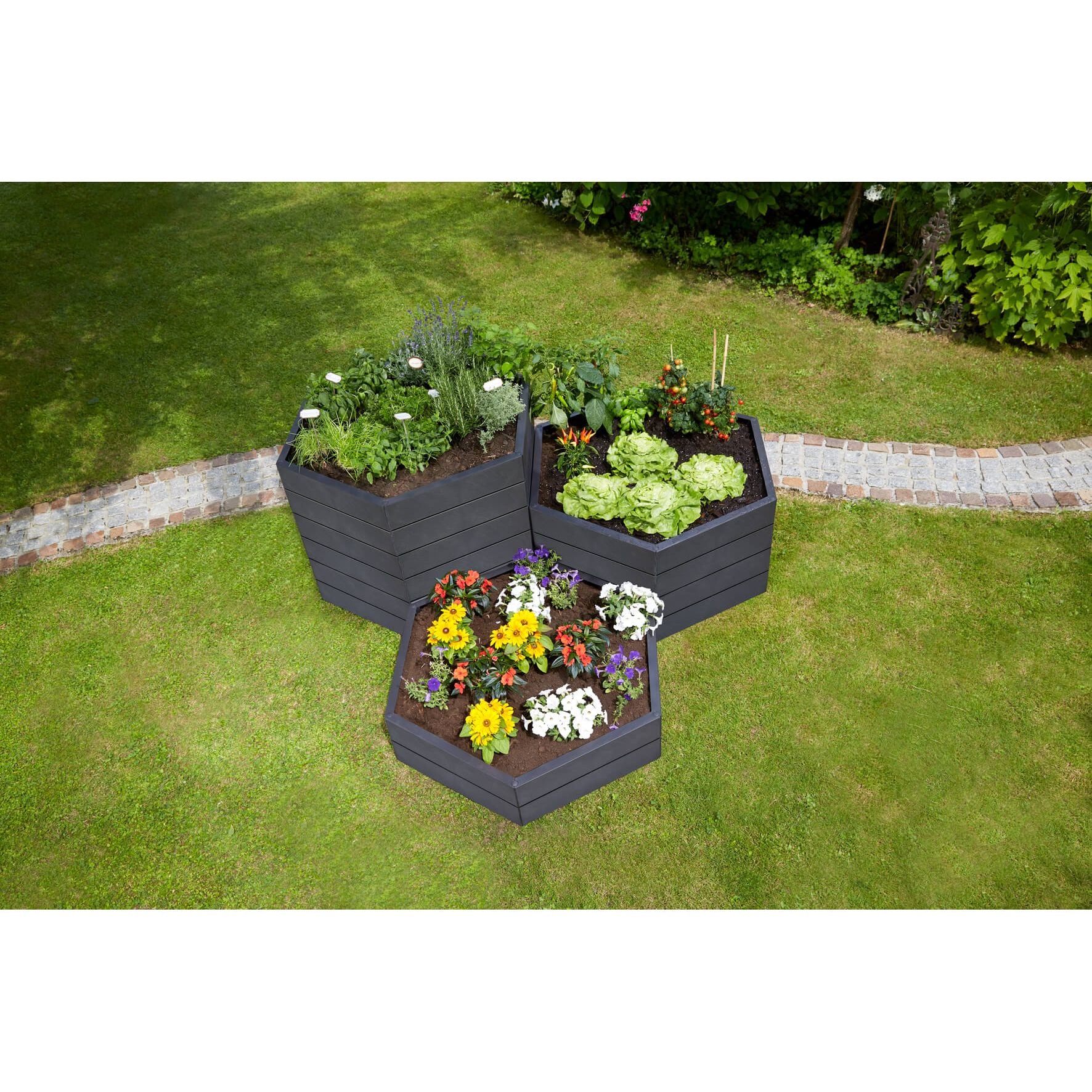 GARANTIA VARIO 1 Hochbeet mit Wassersparsystem