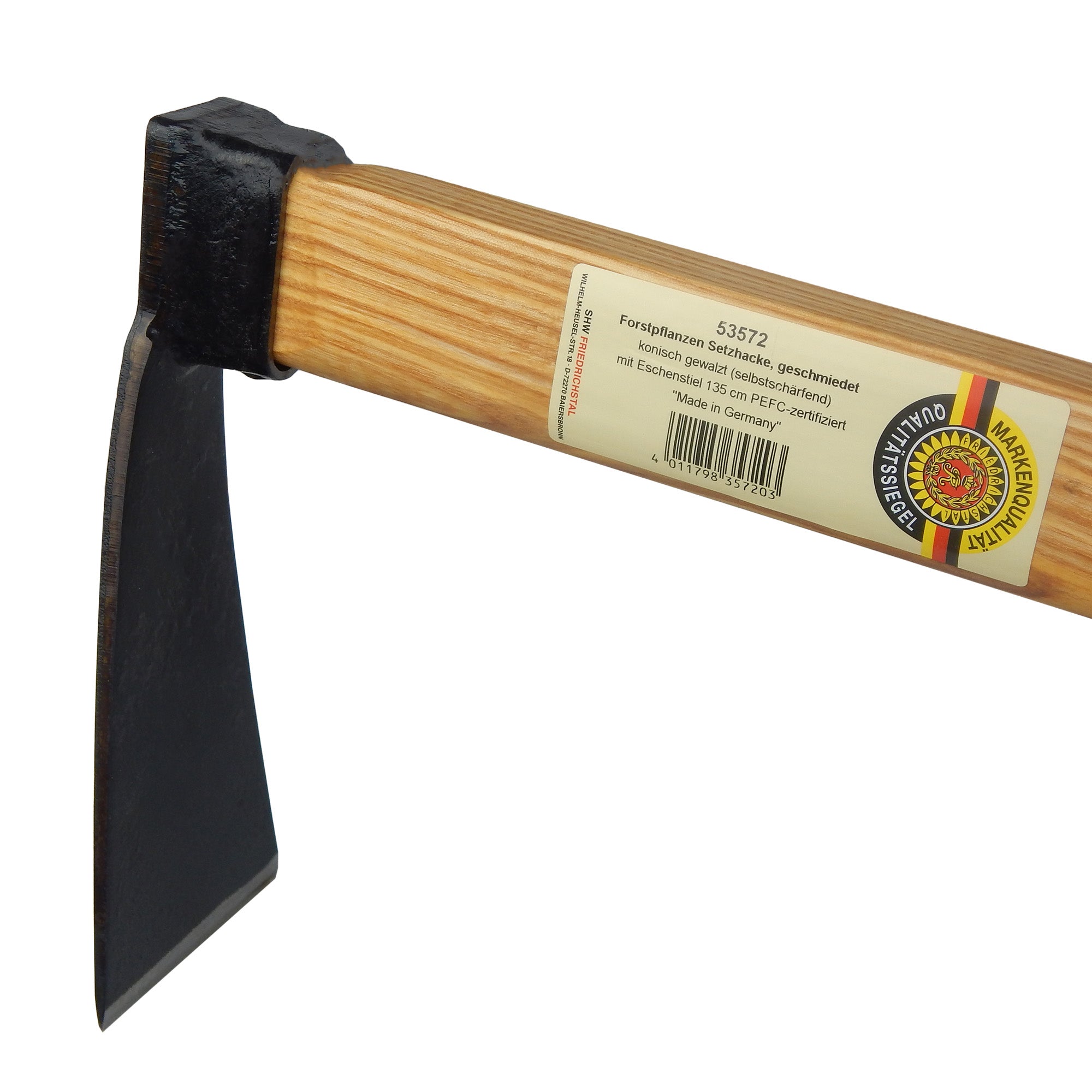 SHW Forstpflanzen-Setzhacke mit Eschenstiel 135 cm Default Title