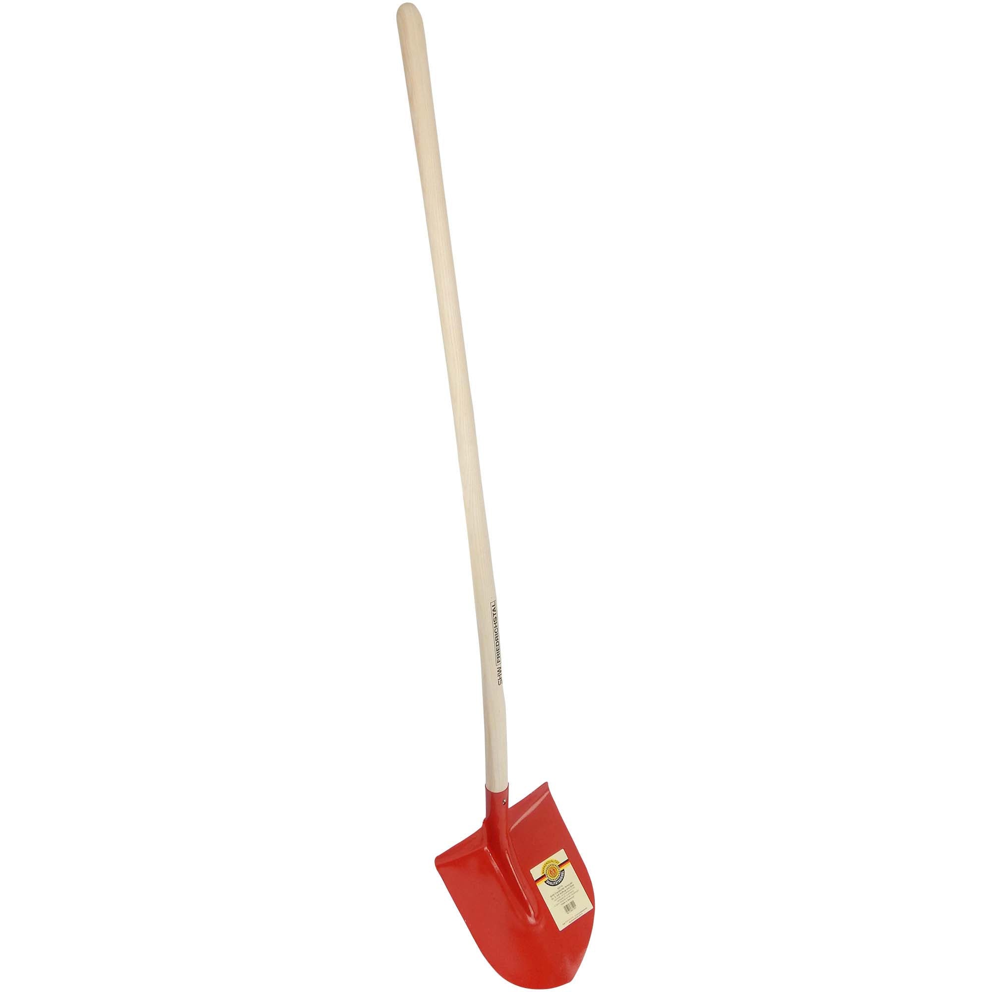 SHW Frankfurter Schaufel, Gr. 5, rot, mit Eschenstiel Mit Aufbug