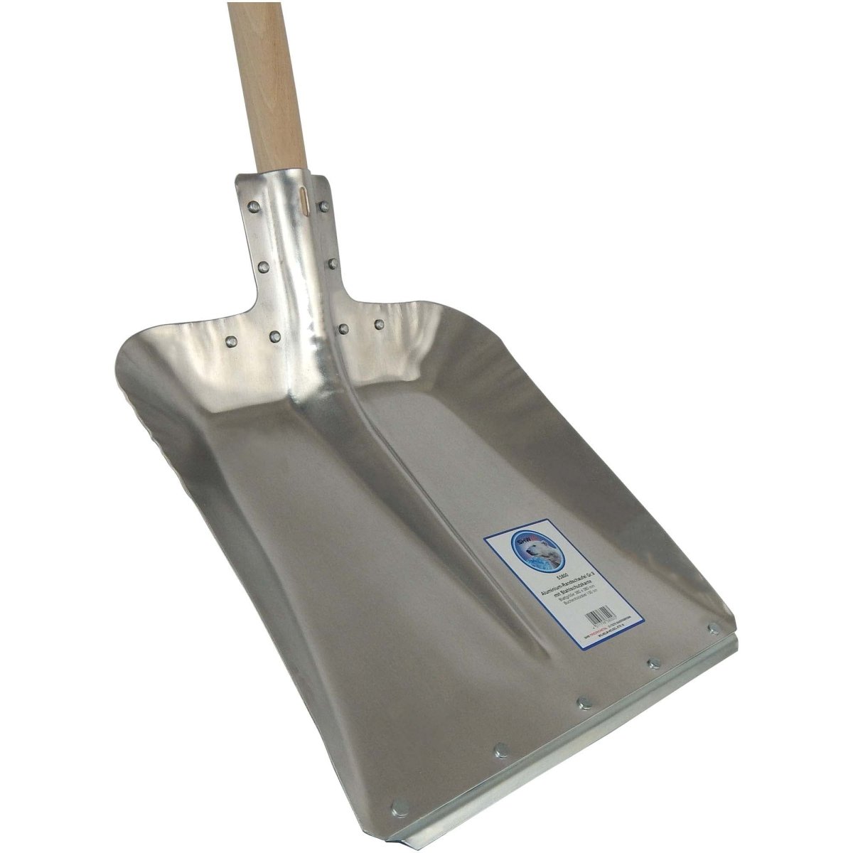 SHW Hallenser Alu - Randschaufel mit Stahlschutzkante und Hartholzstiel - SHW - FIRE