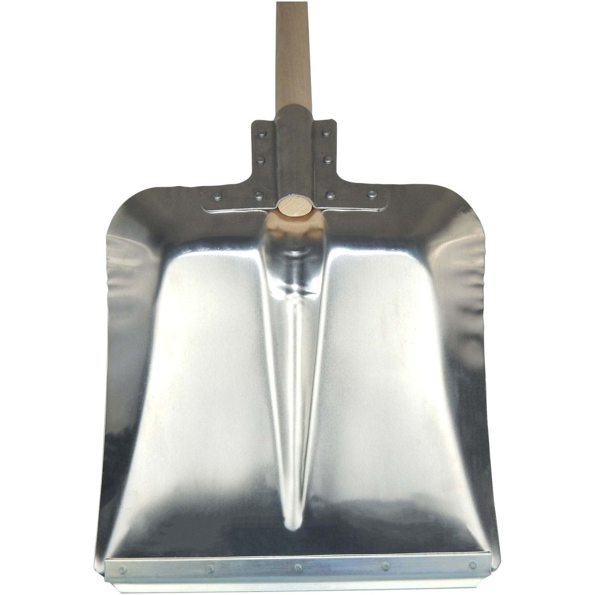 SHW Hallenser Alu - Randschaufel mit Stahlschutzkante und Hartholzstiel - SHW - FIRE