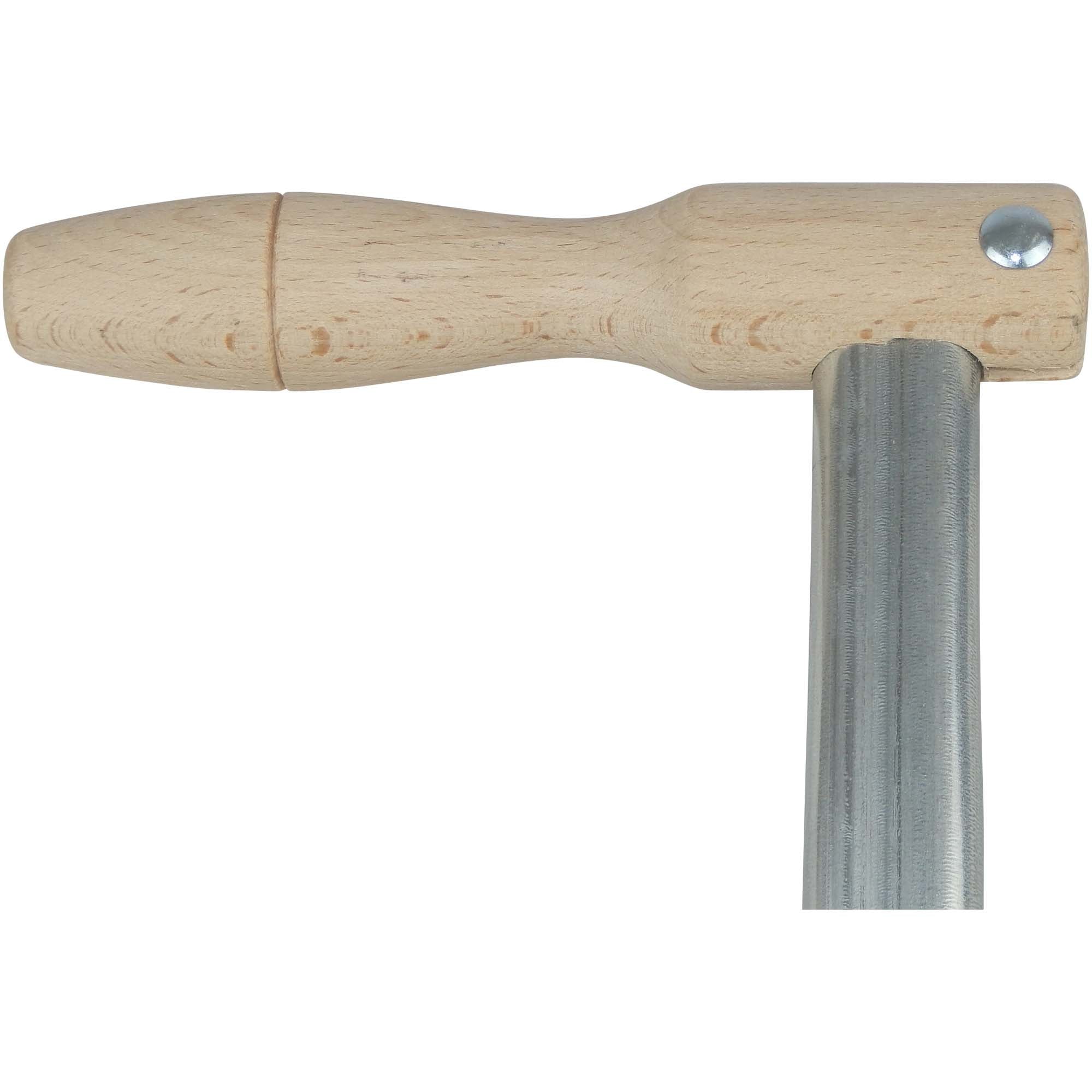 SHW Stahlrohr-Sensenworb mit Griff und Ring 150 cm Default Title