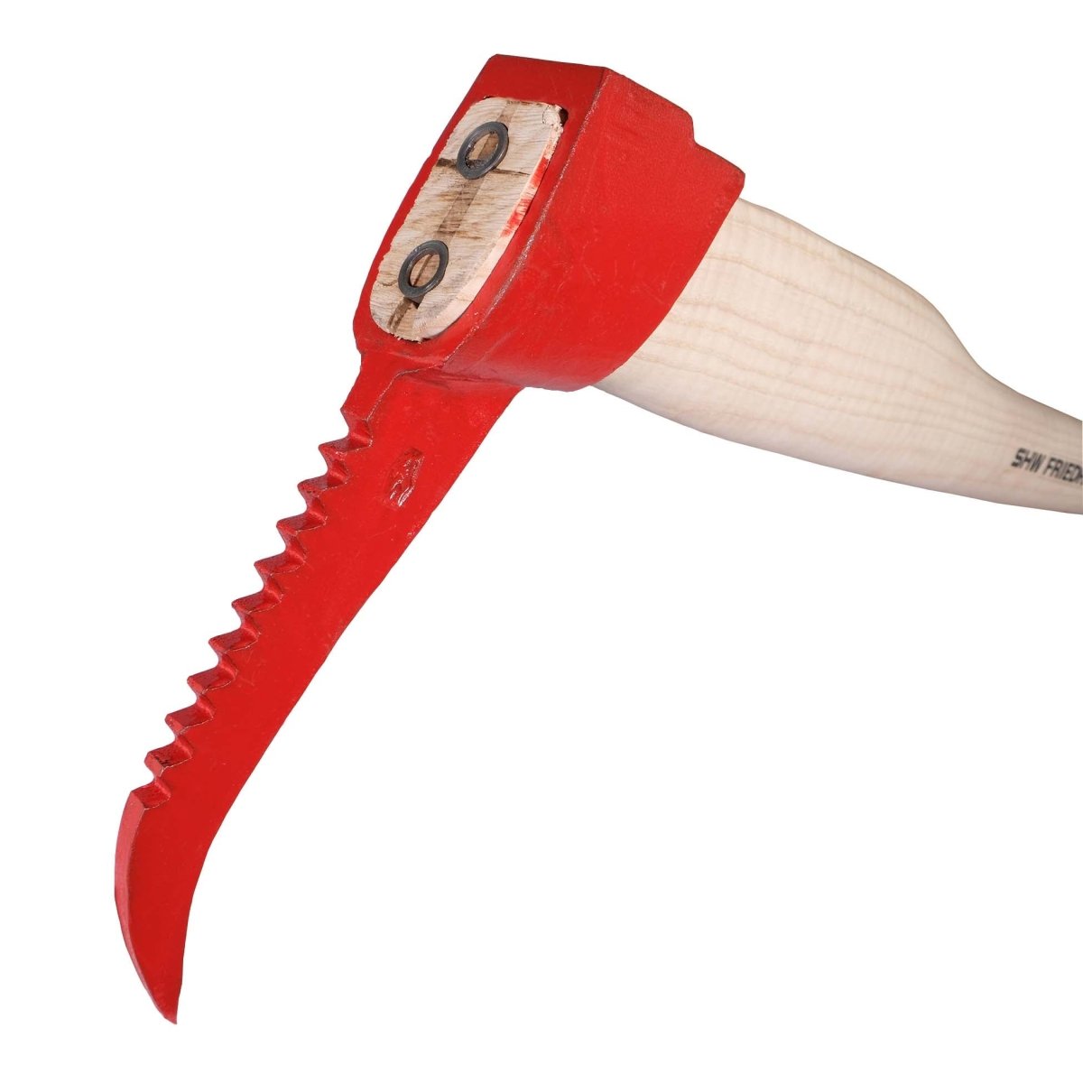 SHW Tiroler Sappie gezahnt & geschmiedet mit Eschen - Kuhfuß - Stiel 115 cm - SHW - FIRE