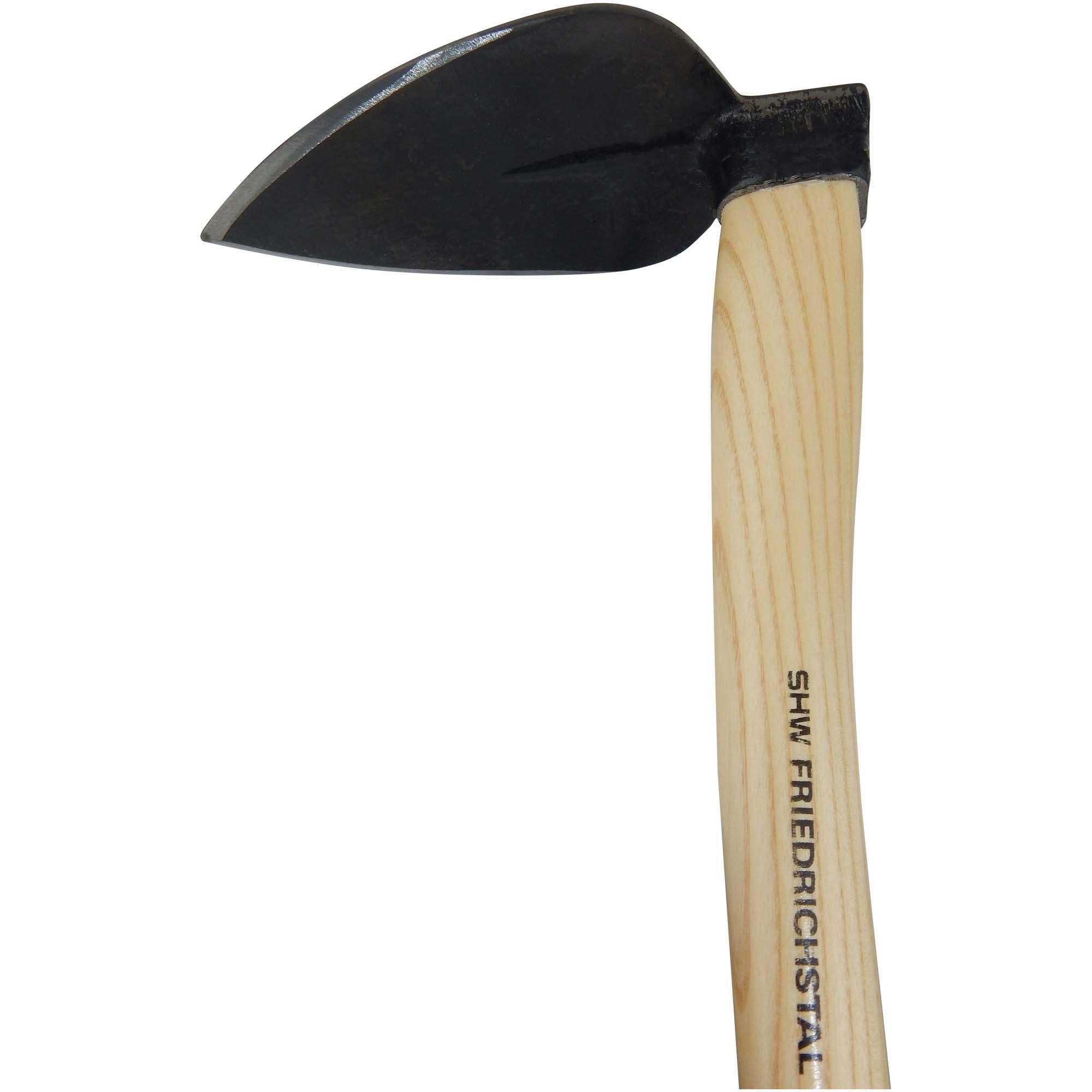 SHW Herzhacke, schmal, mit Eschen-Kuhfuß-Stiel 45 cm Default Title
