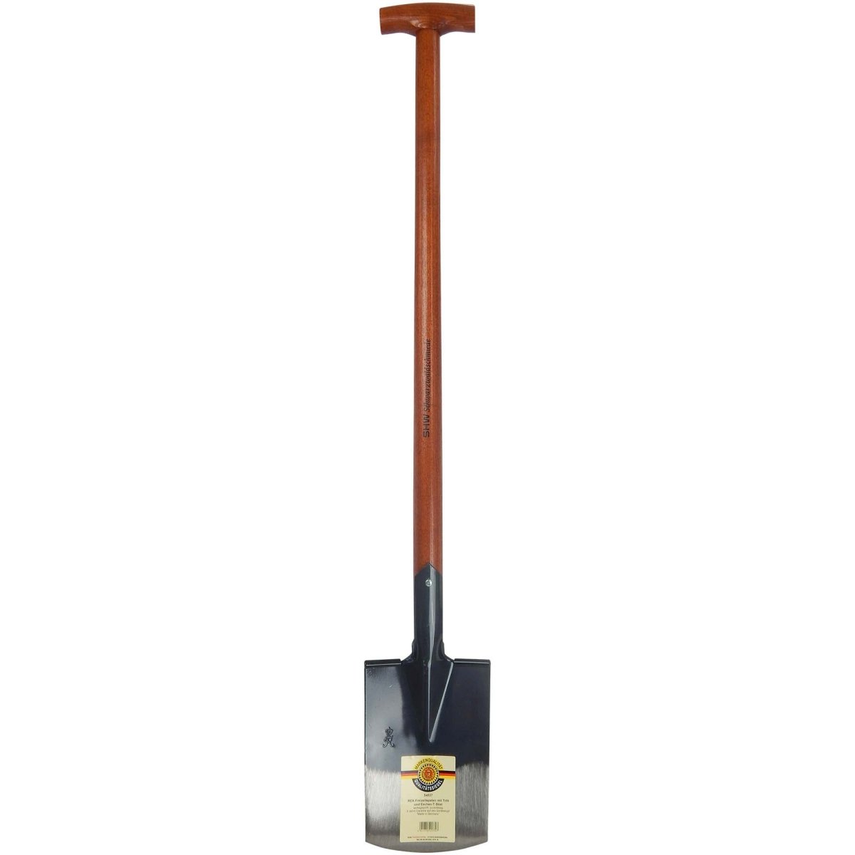 SHW Freizeitspaten mit Tritt und Eschen - T - Stiel - SHW - FIRE