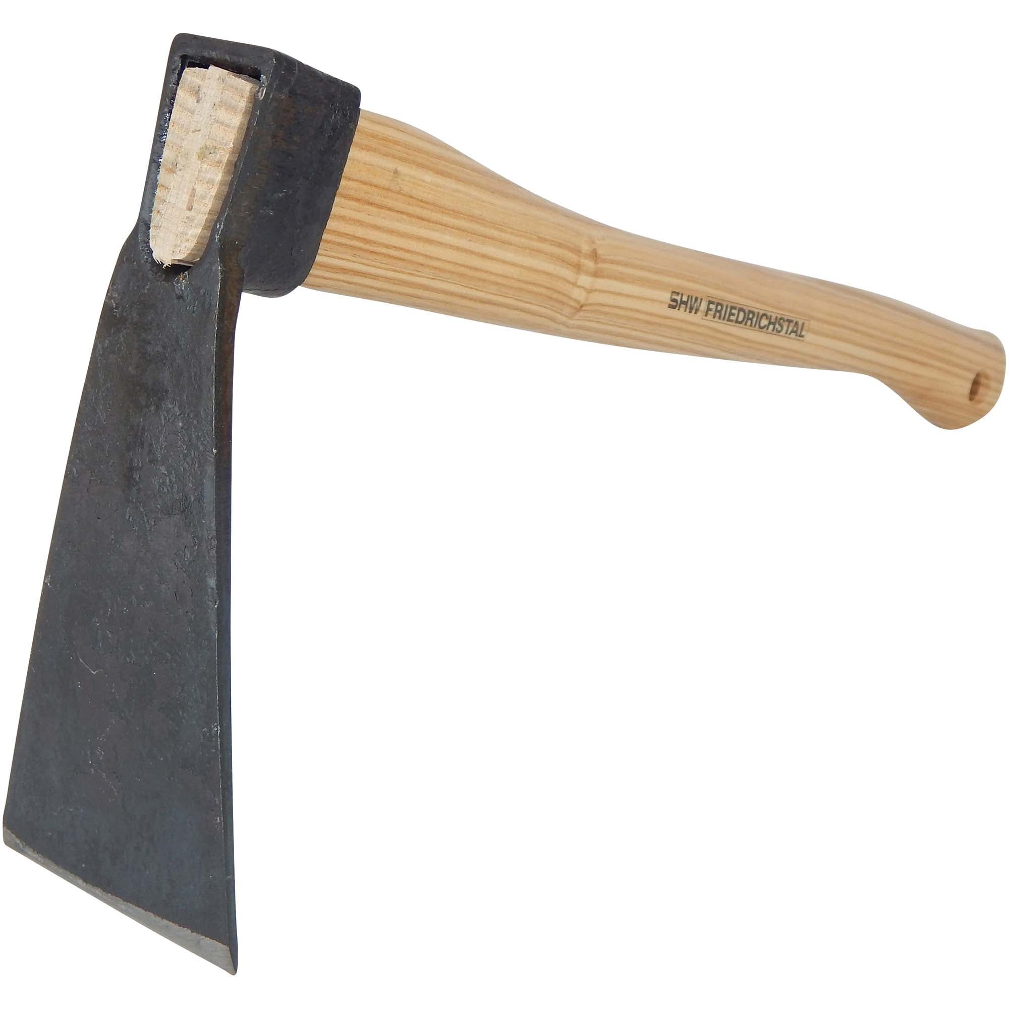SHW Forstpflanzen-Setzhacke mit Eschen-Kuhfuß-Stiel 45 cm Default Title