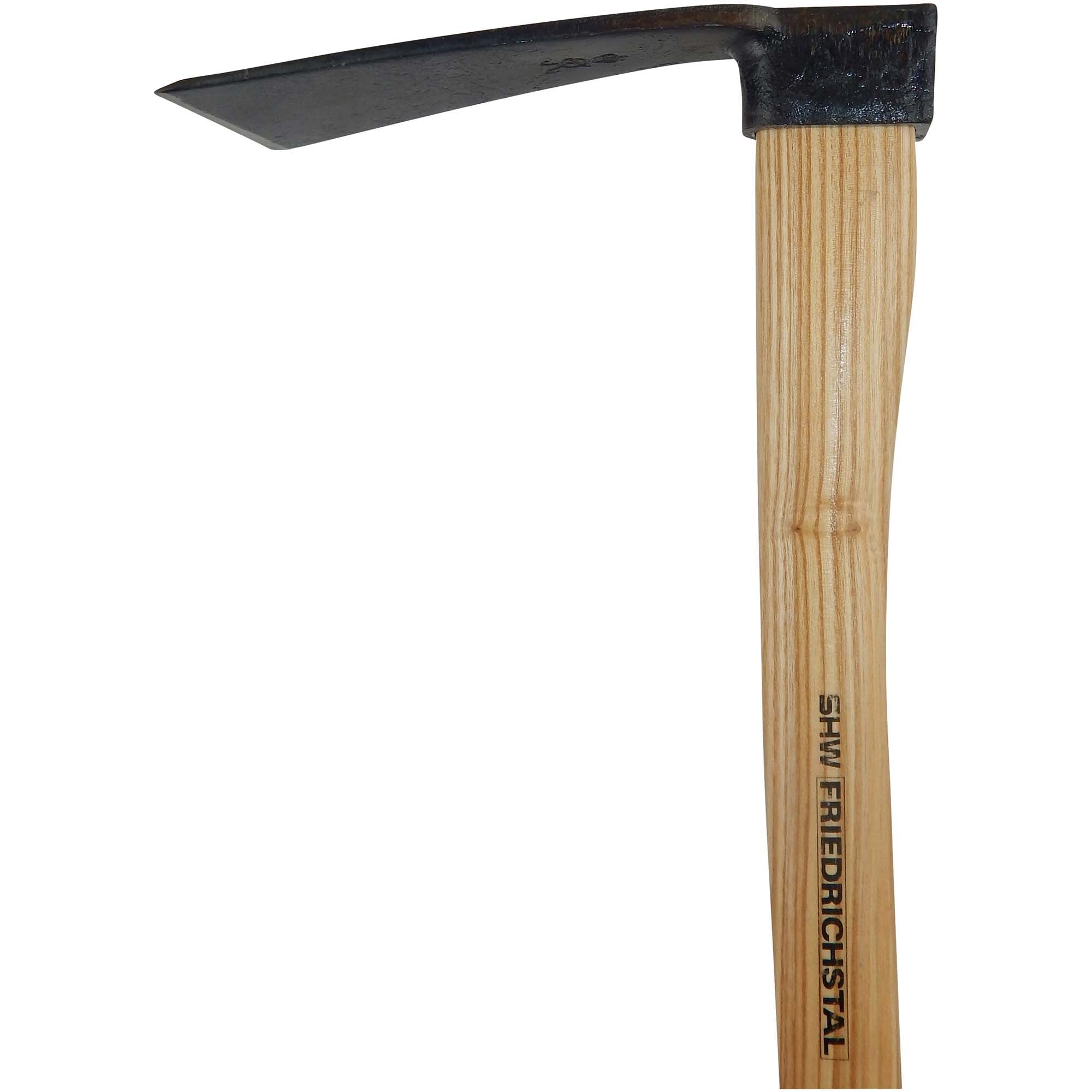 SHW Forstpflanzen-Setzhacke mit Eschen-Kuhfuß-Stiel 45 cm Default Title