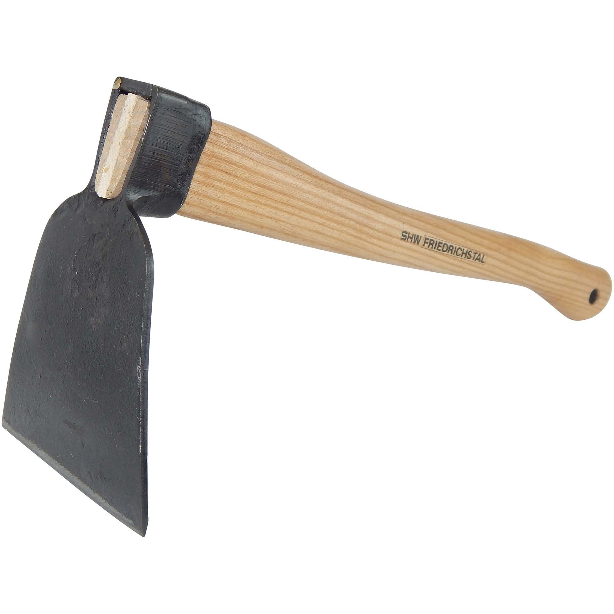 SHW Harzer Kronenhacke mit Eschen-Kuhfuß-Stiel 45 cm Default Title