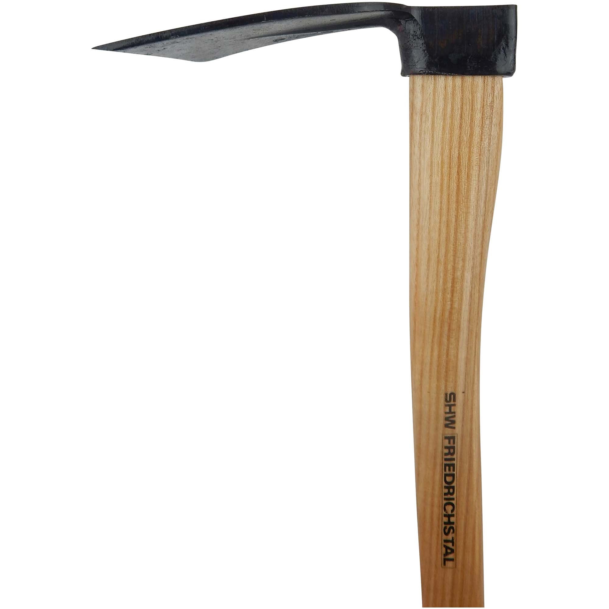 SHW Harzer Kronenhacke mit Eschen-Kuhfuß-Stiel 45 cm Default Title