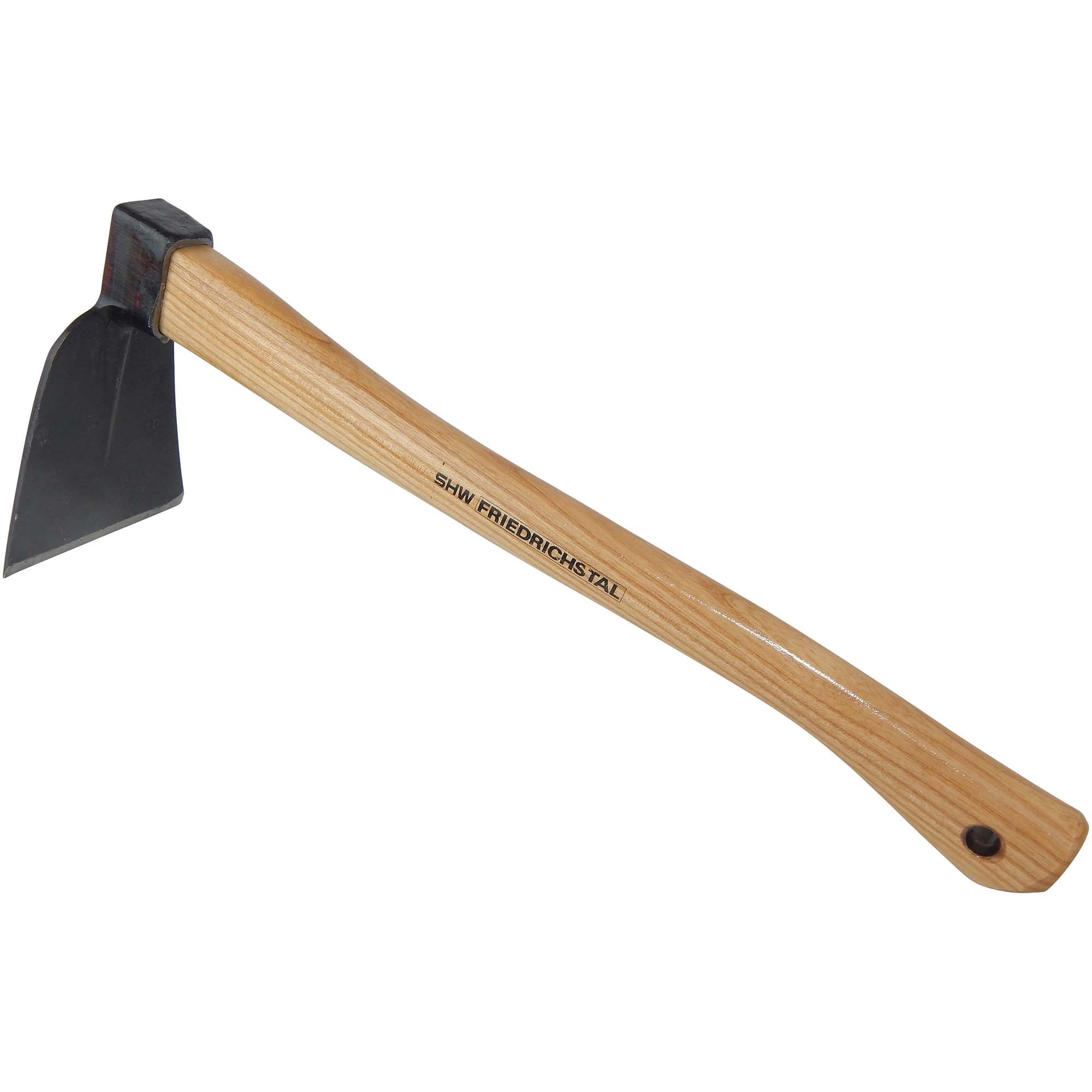 SHW Harzer Kronenhacke mit Eschen-Kuhfuß-Stiel 45 cm Default Title