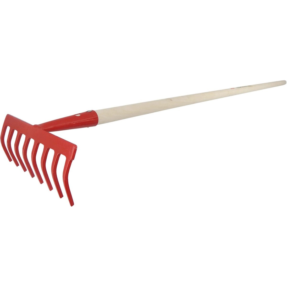 SHW Gartenrechen, rot mit Espenholzstiel - SHW - FIRE