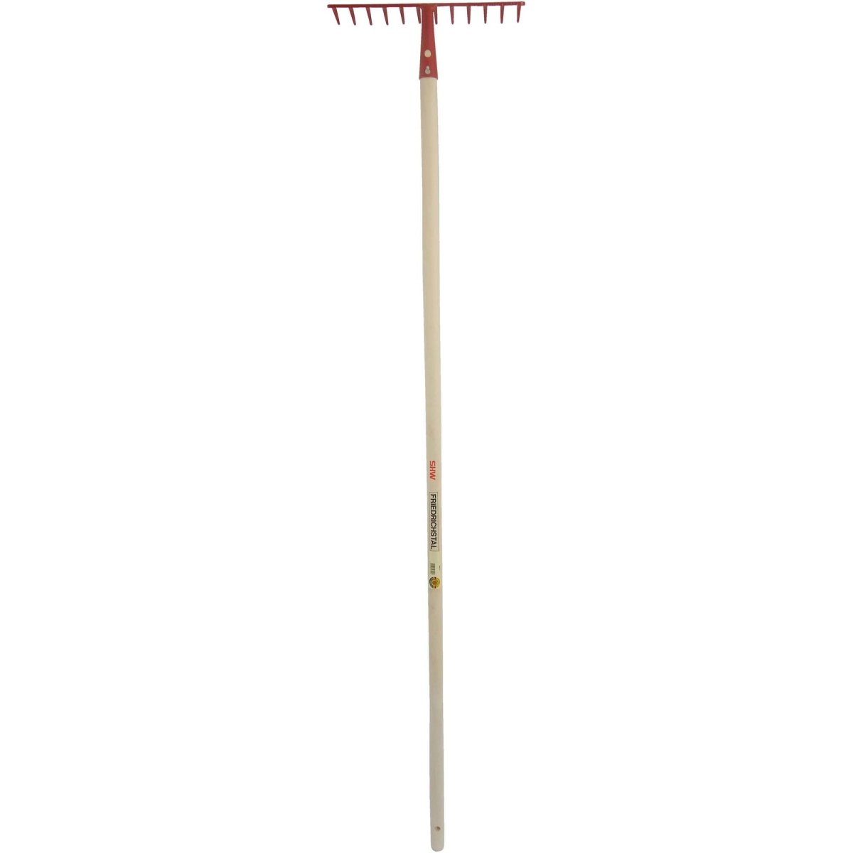 SHW Gartenrechen, rot mit Espenholzstiel - SHW - FIRE