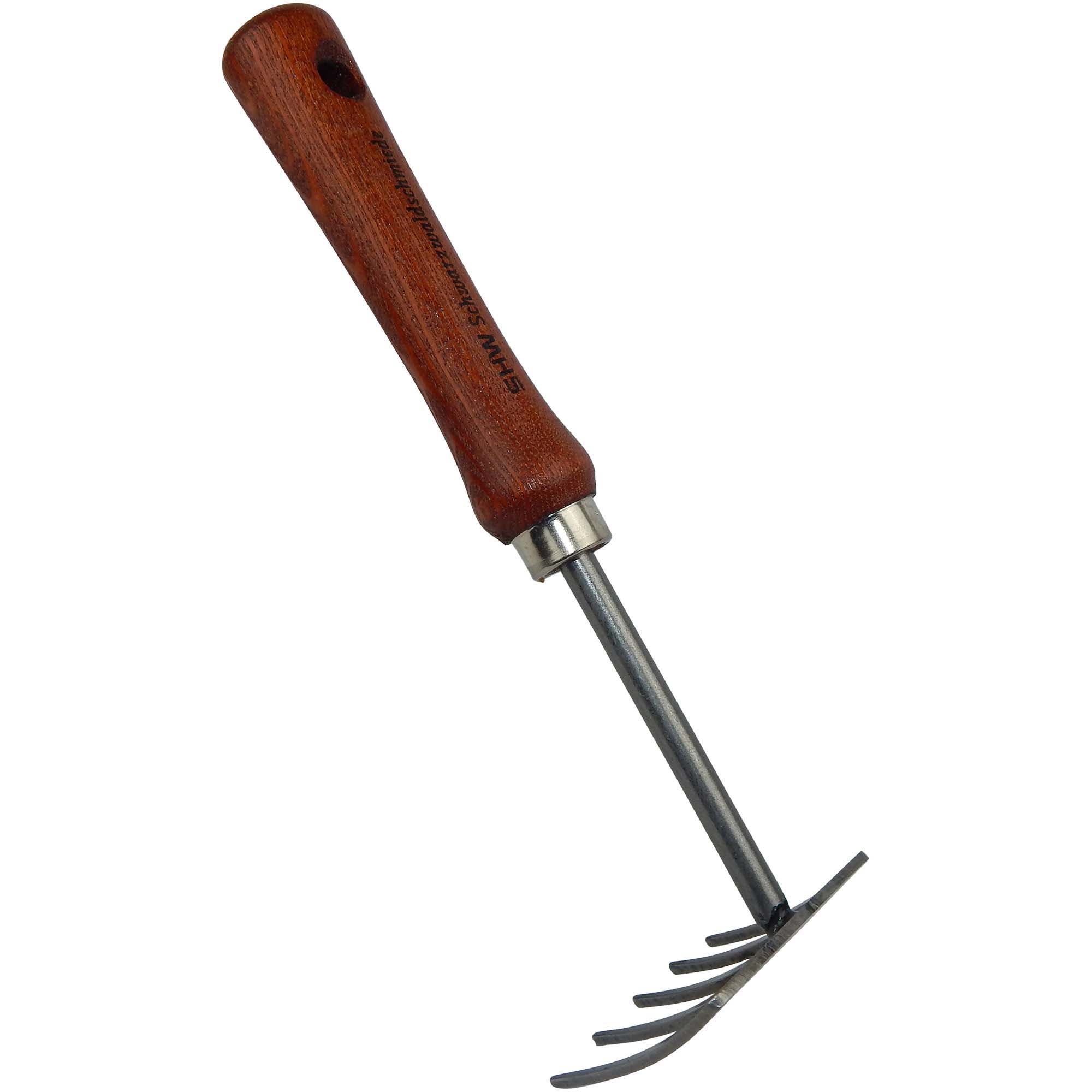 SHW Rex-Kleinrechen, 5 Zinken, mit Eschenholzgriff Default Title