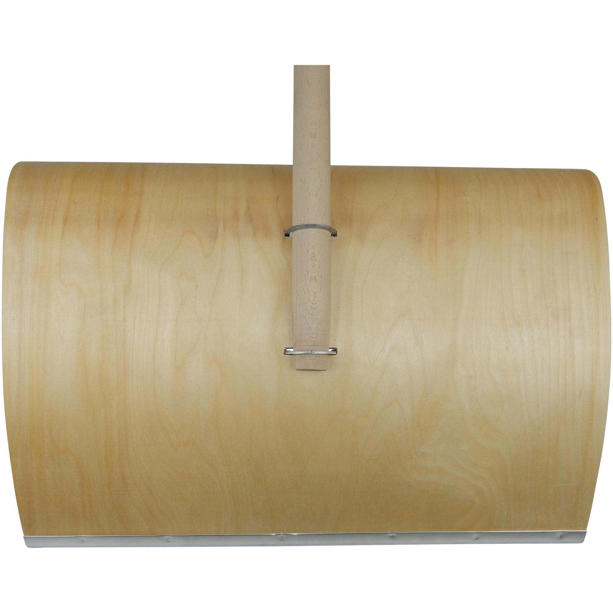 SHW Schneeschieber-Sperrholz Blatt 5-fach verleimt, 50 cm breit,  mit Holzstiel 1300 mm