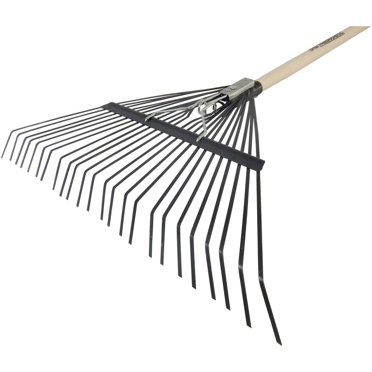 SHW Laubbesen "Professional"24 Federstahlzinken mit rotem Griff und Eschenstiel 135 cm - SHW - FIRE