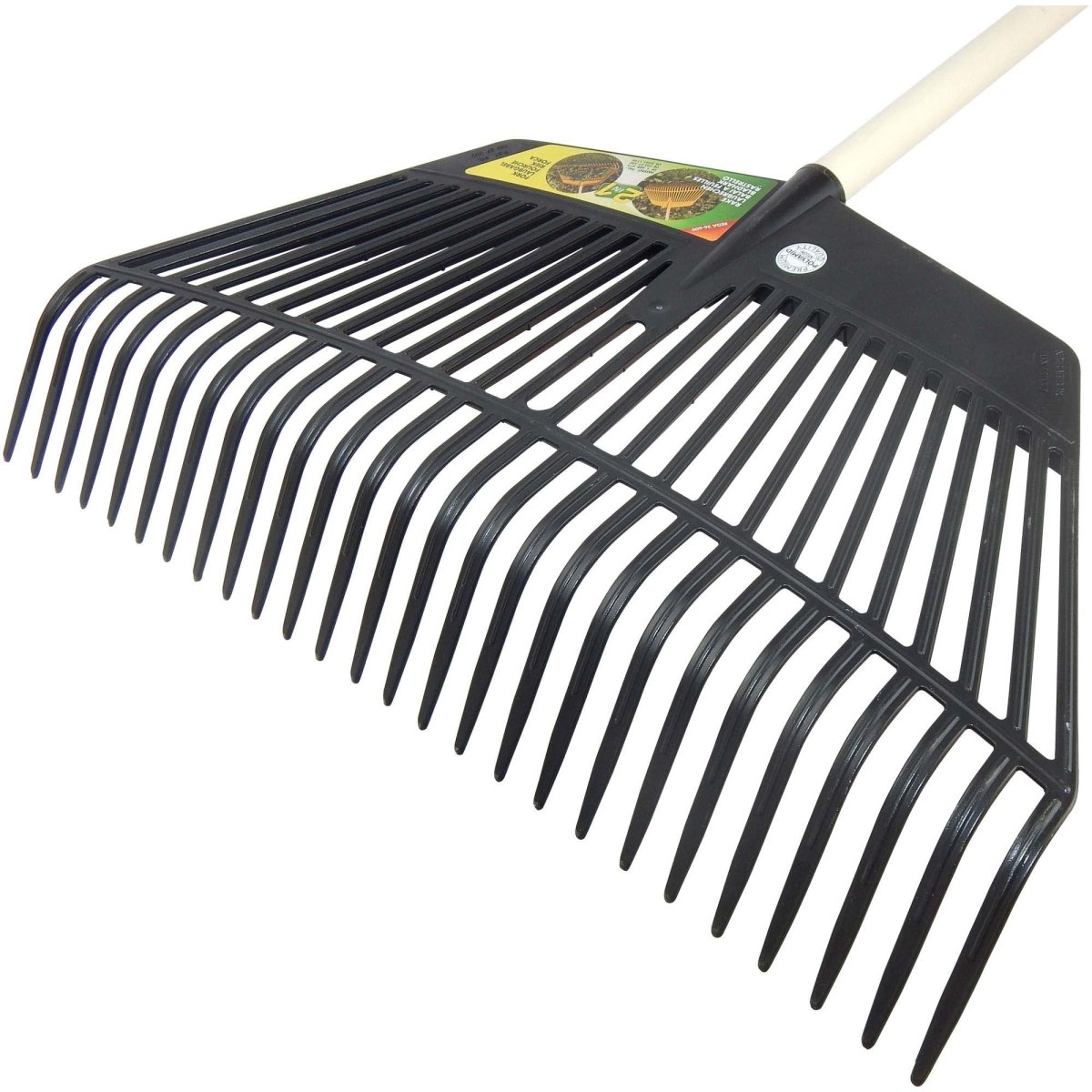 SHW Kunststoff - Funktionsrechen 60 cm / 26 Zinken mit Stiel - SHW - FIRE