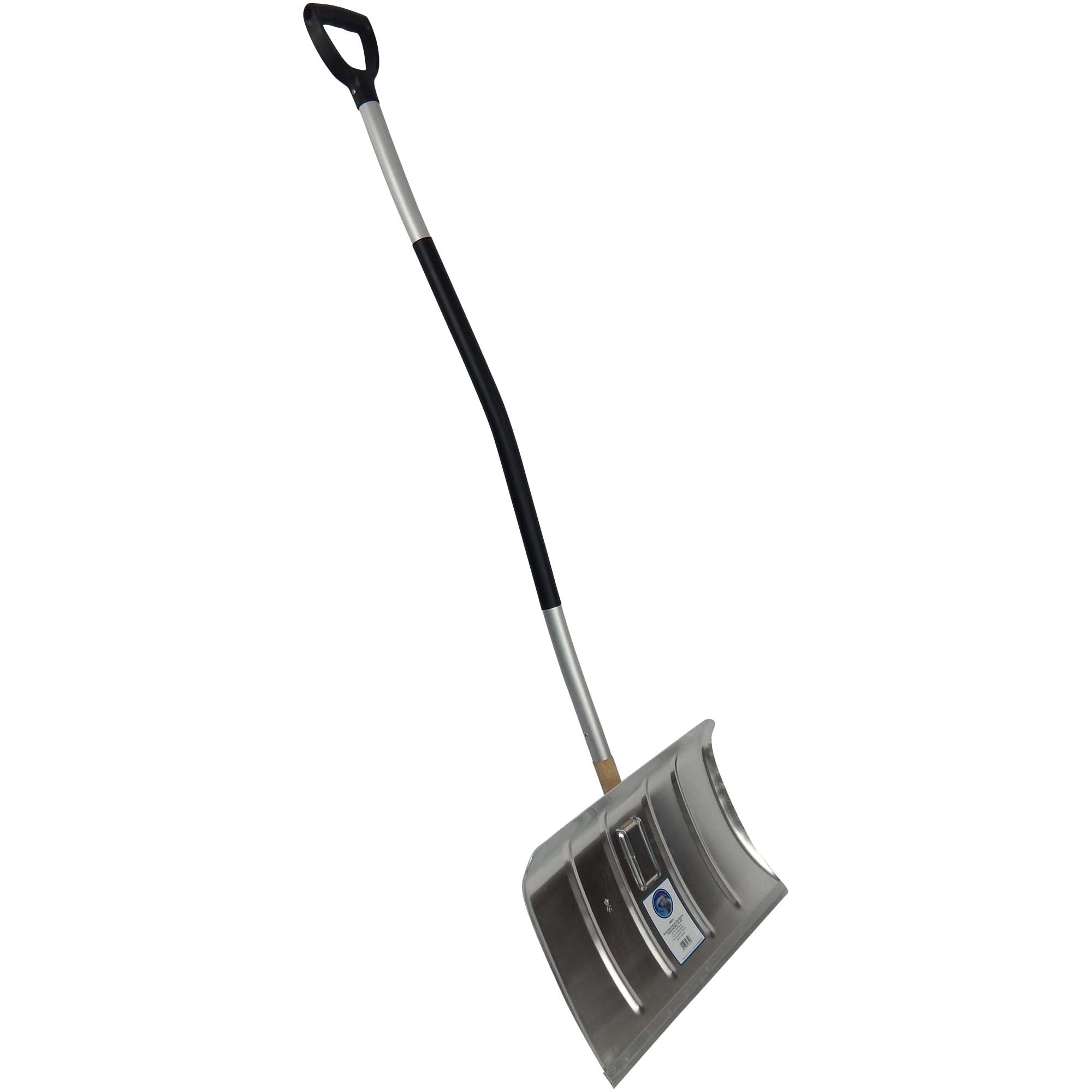 SHW Schneeschieber-Aluminium 50 cm mit Aluminiumkante und ergonomischem Stiel Default Title