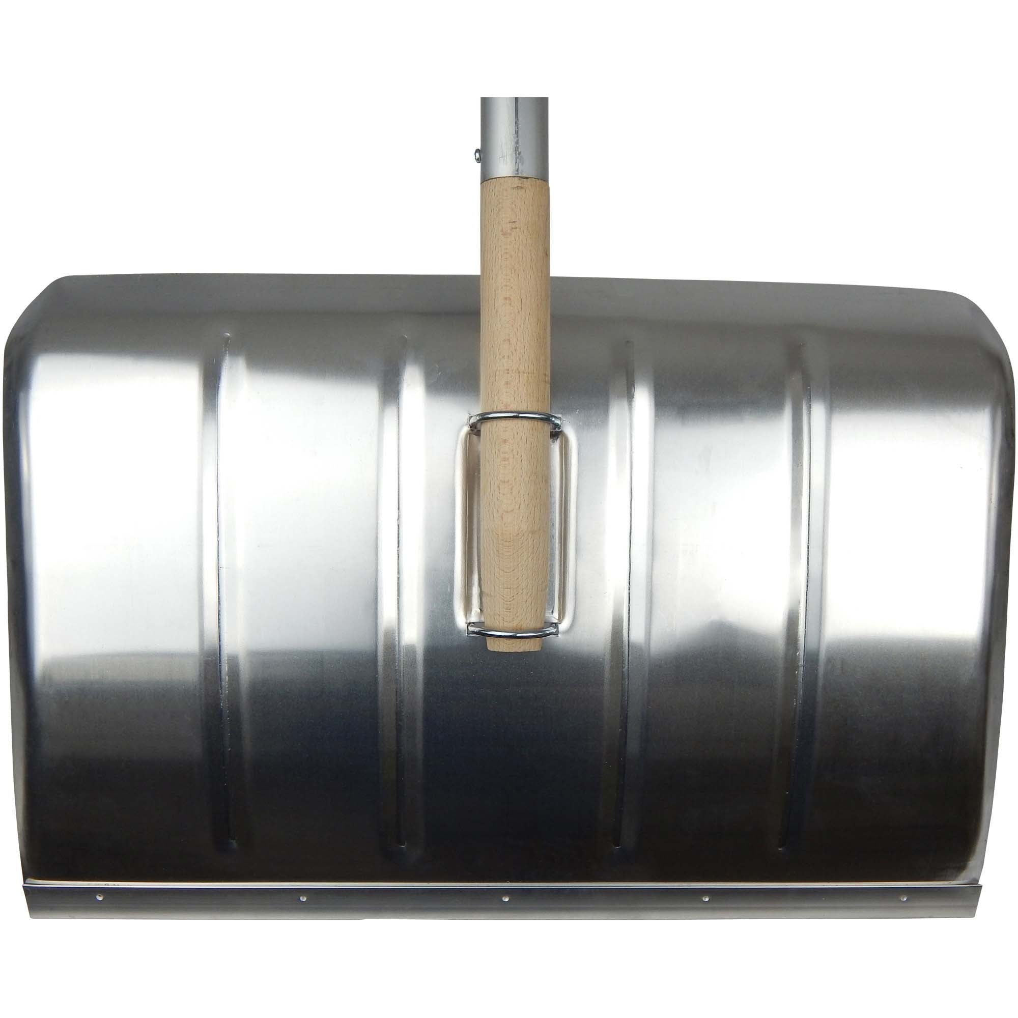 SHW Schneeschieber-Aluminium 50 cm mit Aluminiumkante und ergonomischem Stiel Default Title