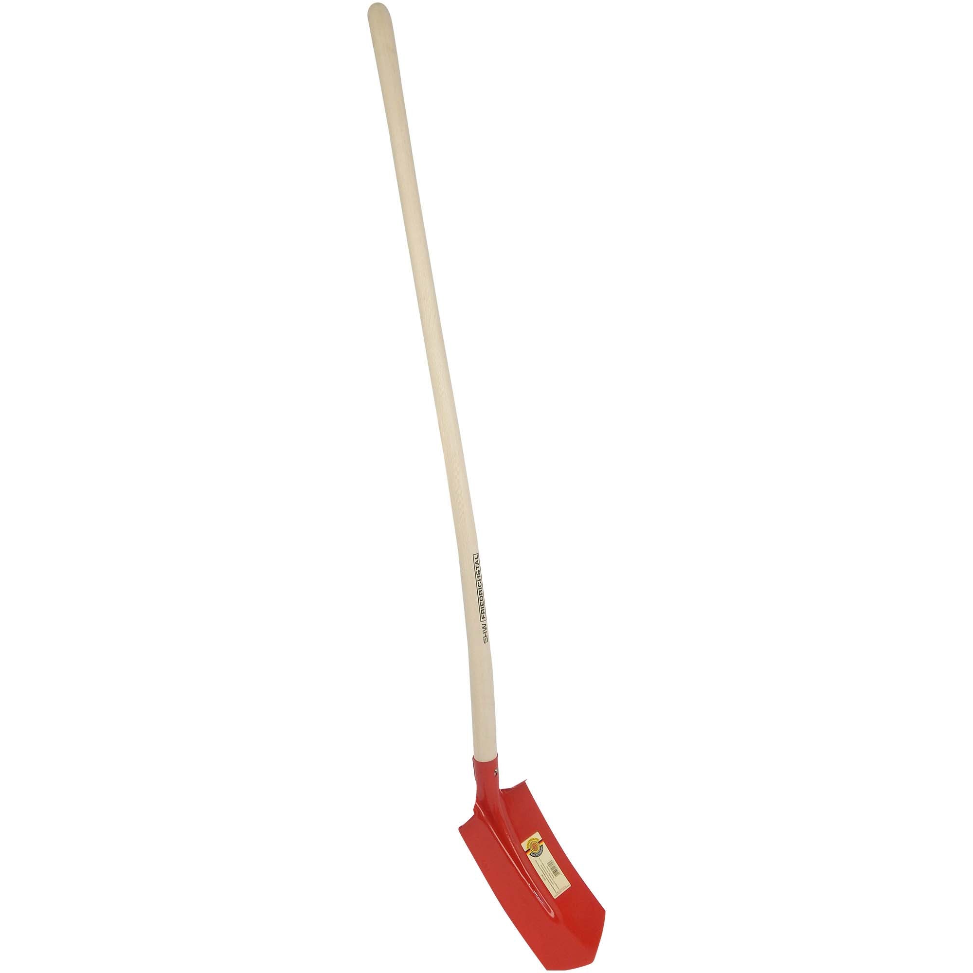 SHW Kabelgrabenschaufel mit Tritt und Eschenstiel 135 cm Default Title
