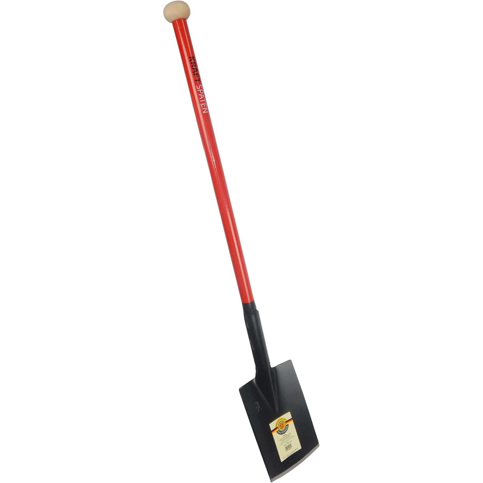 SHW "KRAFT SPATEN" Gärtner Form mit Stahlrohrstiel 92 cm Default Title
