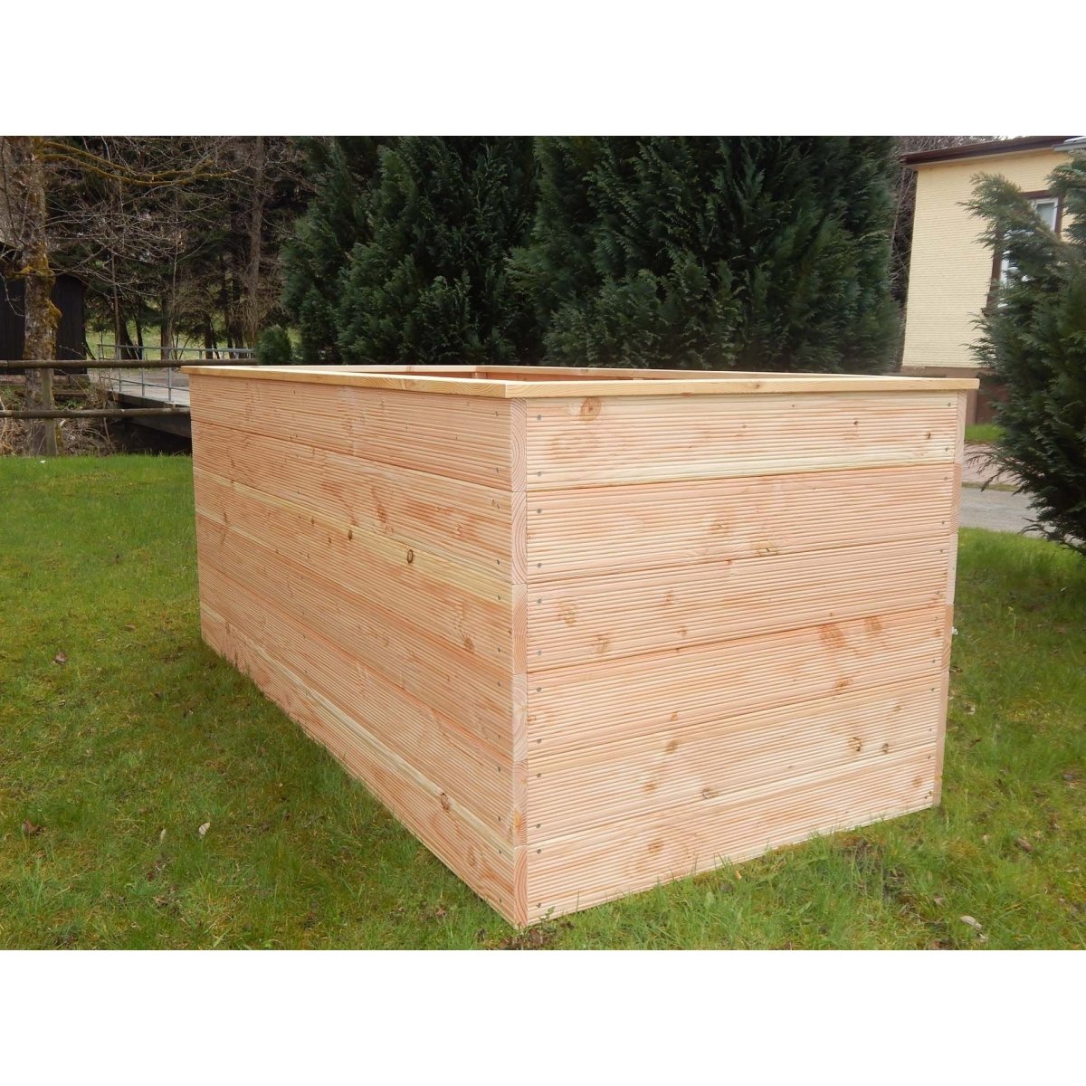 SHW Hochbeet Lärche Gr. 200 x 100 cm - SHW - FIRE