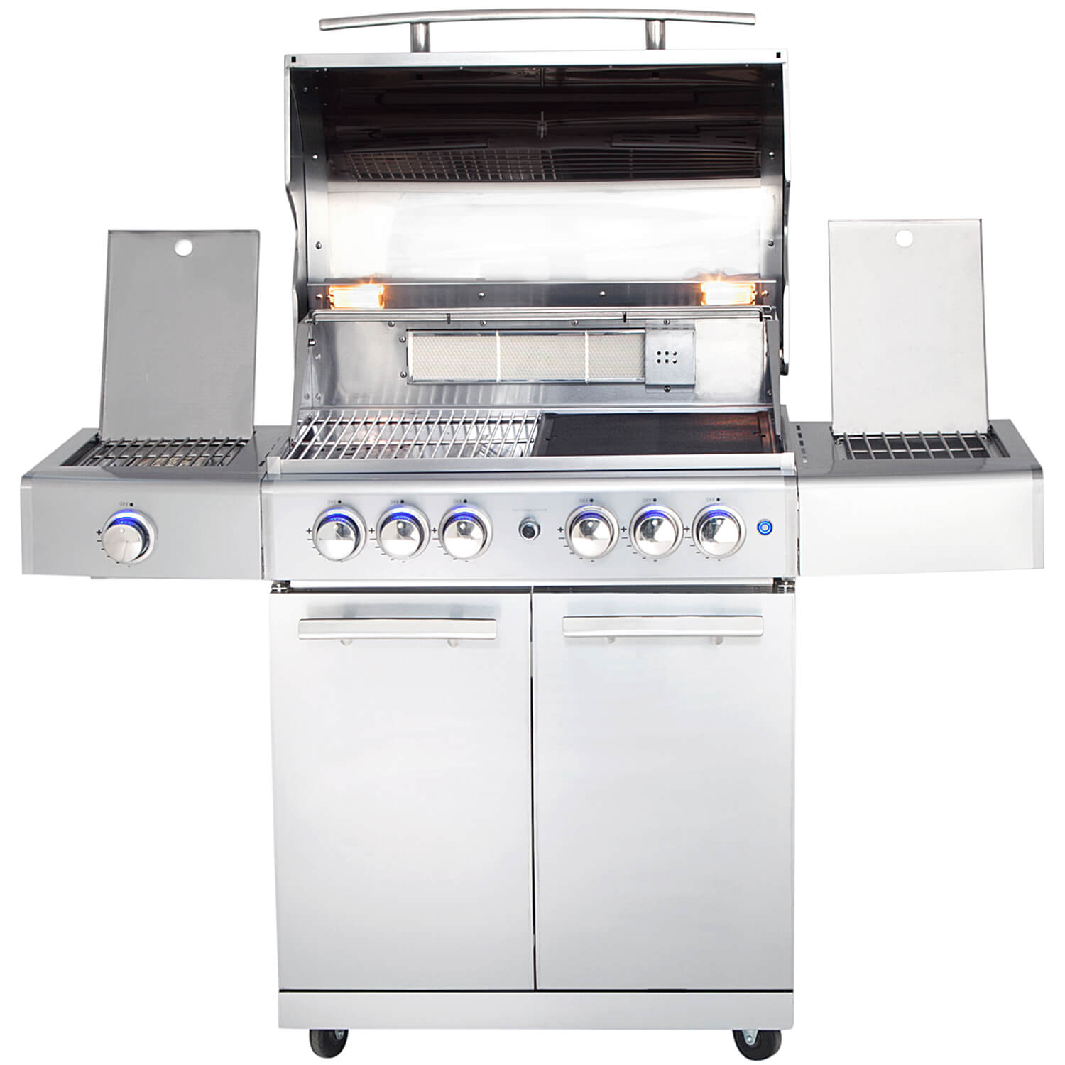 ALLGRILL Topline Chef Grundmodell + Steakzone + Air System ALLGRILL L - Flammerando