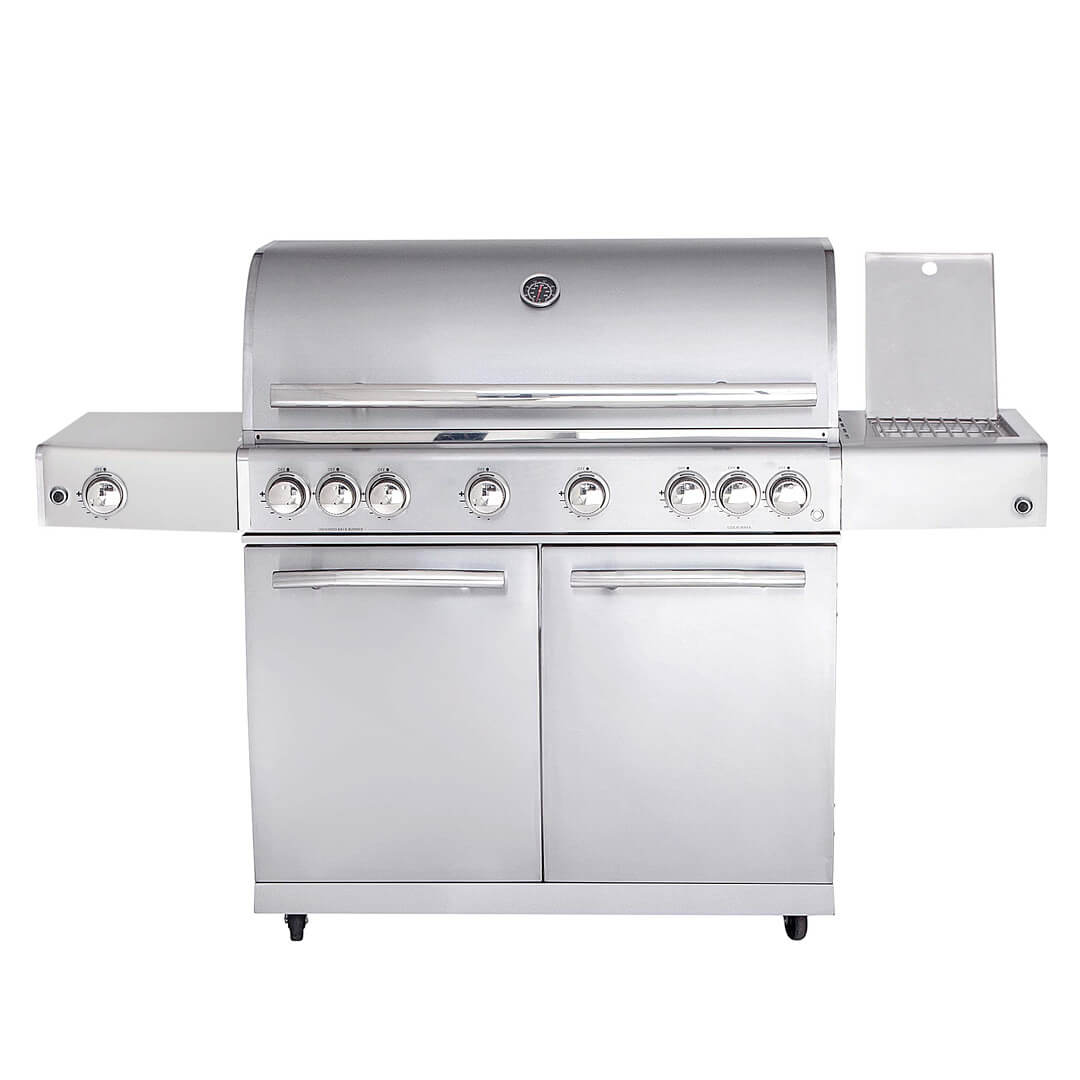ALLGRILL Topline Chef Grundmodell + Seitenteil ALLGRILL XL - Flammerando