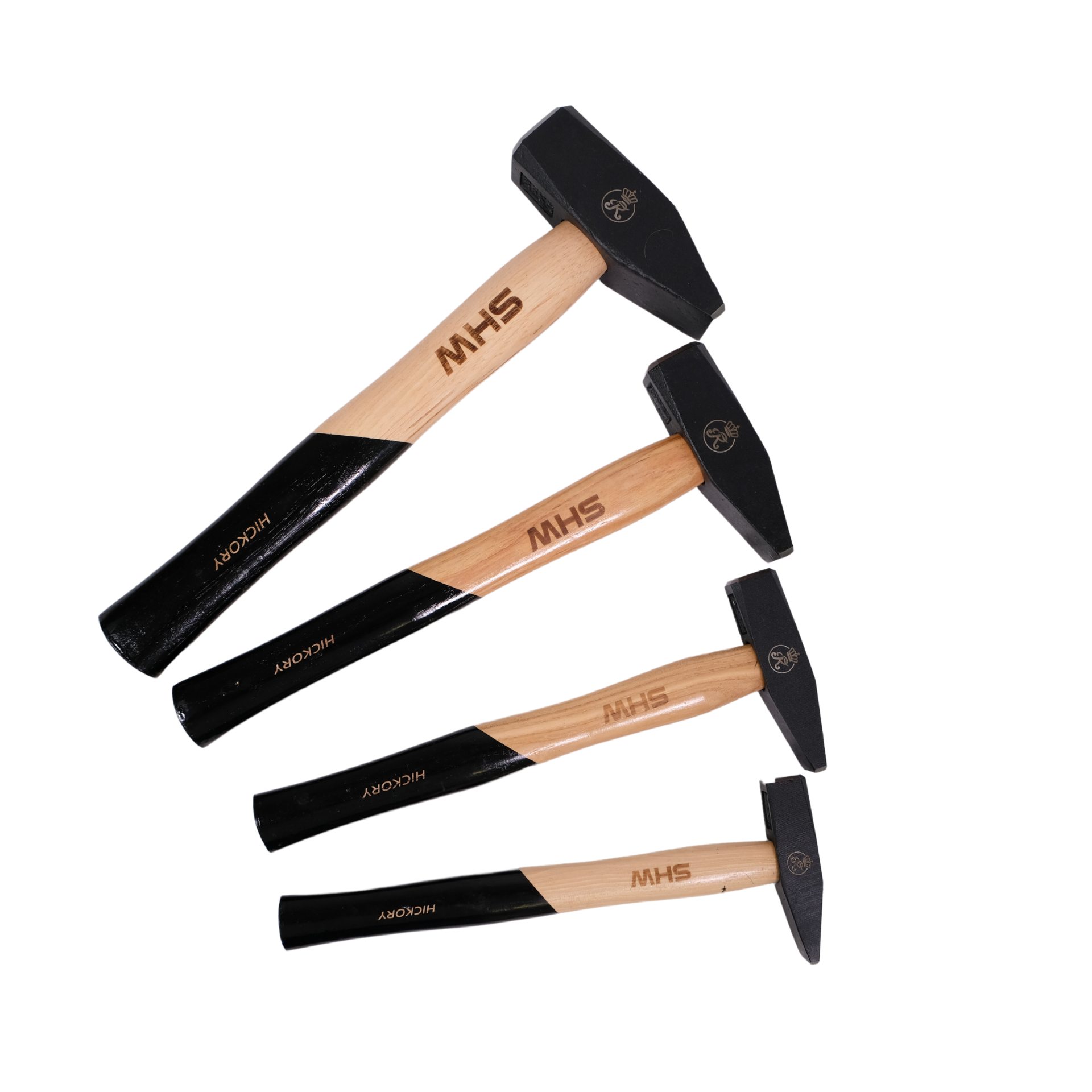 SHW Schlosserhammer mit Hickory-Stiel - L