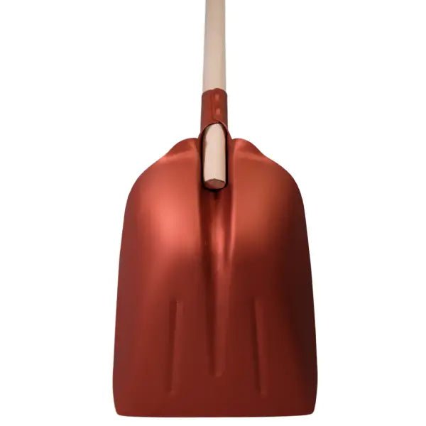 SHW Alu - Schneeschieber rot eloxiert 39x33cm - SHW - FIRE