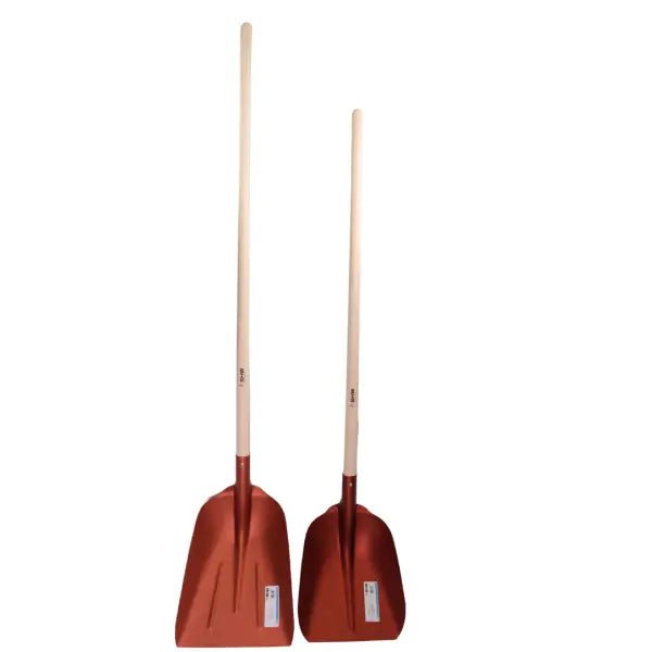 SHW Alu - Schneeschieber rot eloxiert 39x33cm - SHW - FIRE