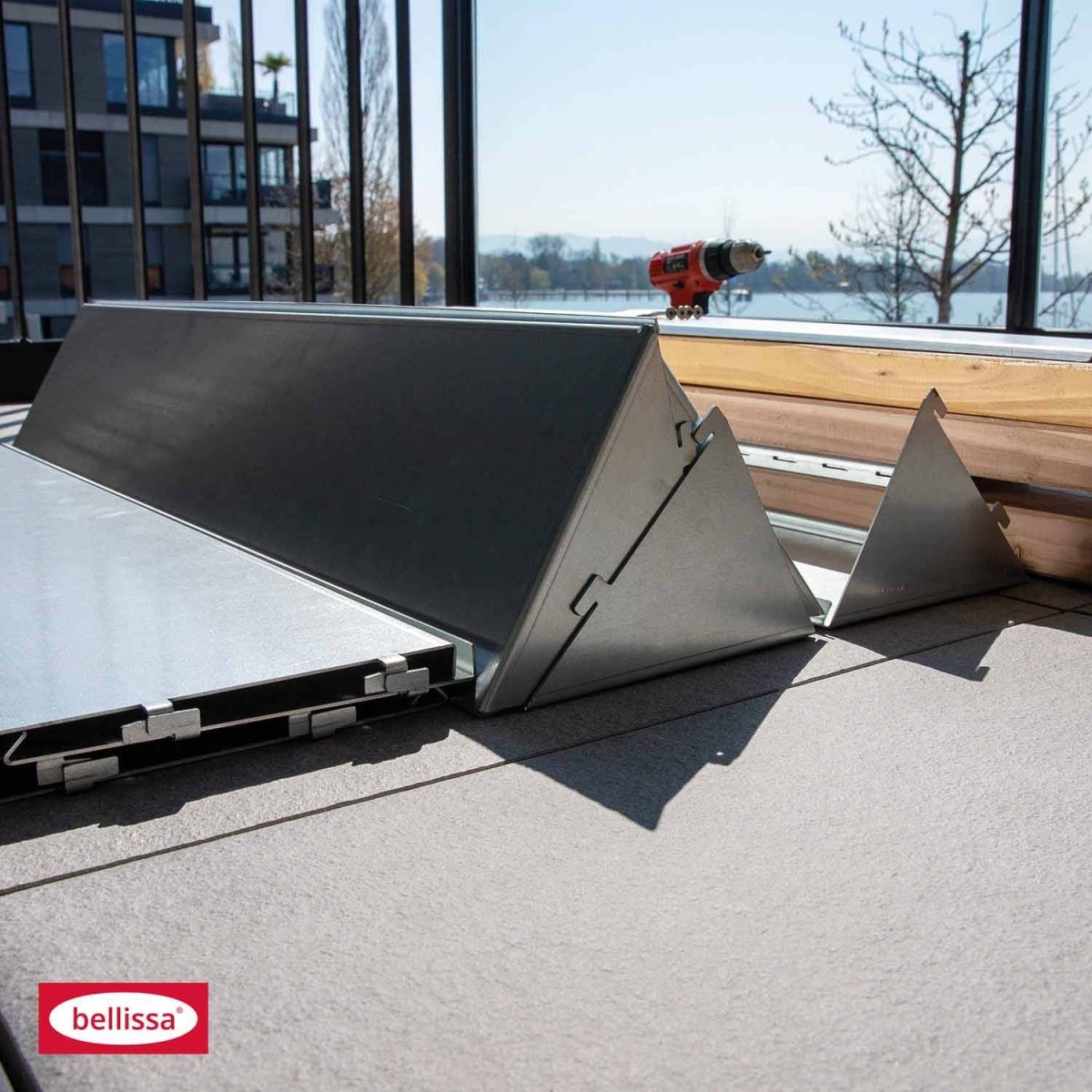 Bellissa Vertikales Hochbeet Gr. 100 x 32 x 100 cm - SHW - FIRE