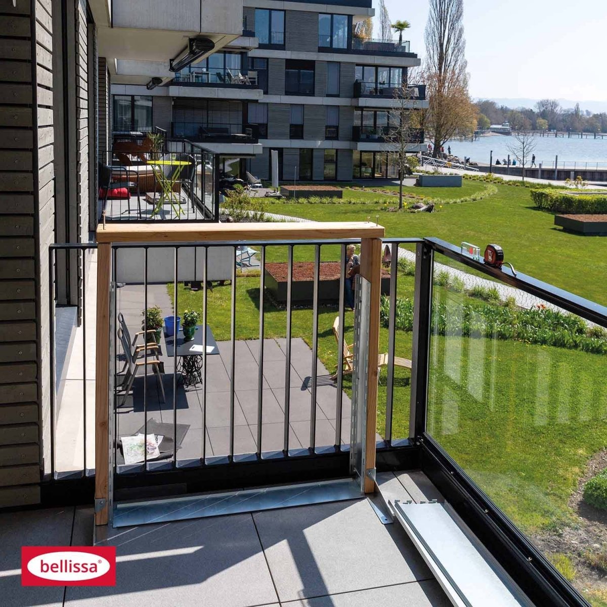 Bellissa Vertikales Hochbeet Gr. 100 x 32 x 100 cm - SHW - FIRE