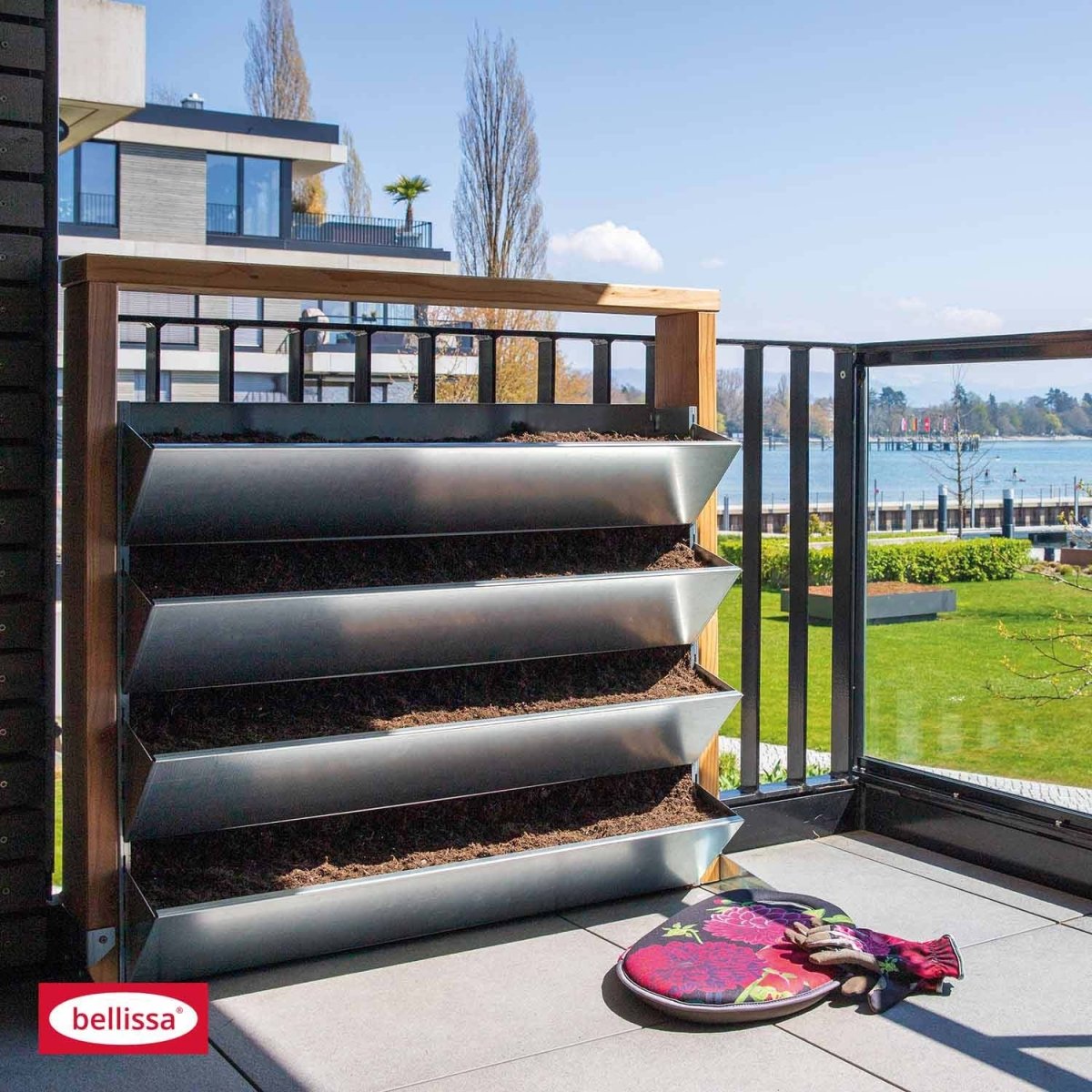 Bellissa Vertikales Hochbeet Gr. 100 x 32 x 100 cm - SHW - FIRE