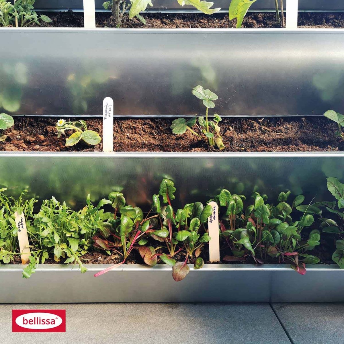 Bellissa Vertikales Hochbeet Gr. 100 x 32 x 100 cm - SHW - FIRE