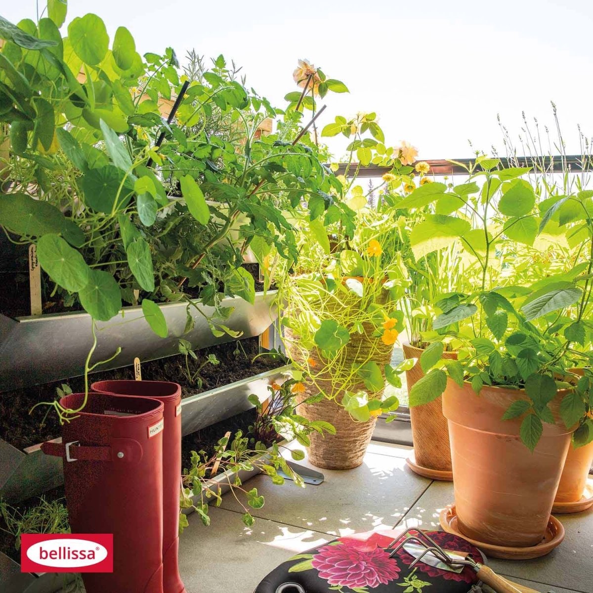 Bellissa Vertikales Hochbeet Gr. 100 x 32 x 100 cm - SHW - FIRE