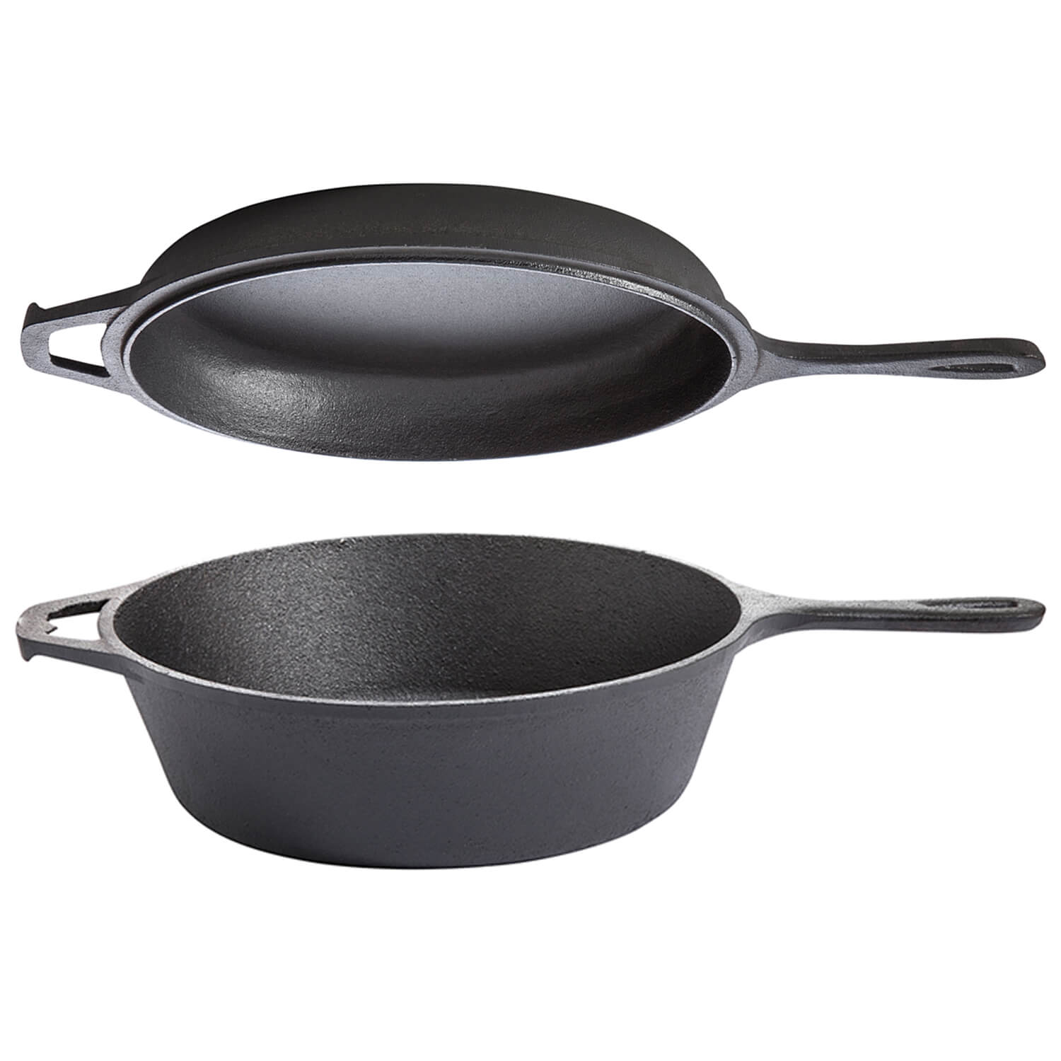 ALLGRILL 2in1 -Gusseisen Topf & Pfanne, Ø 26 cm ALLGRILL - Flammerando