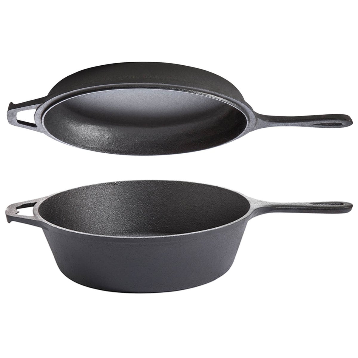 ALLGRILL 2in1 - Gusseisen Topf & Pfanne, Ø 26 cm - SHW - FIRE