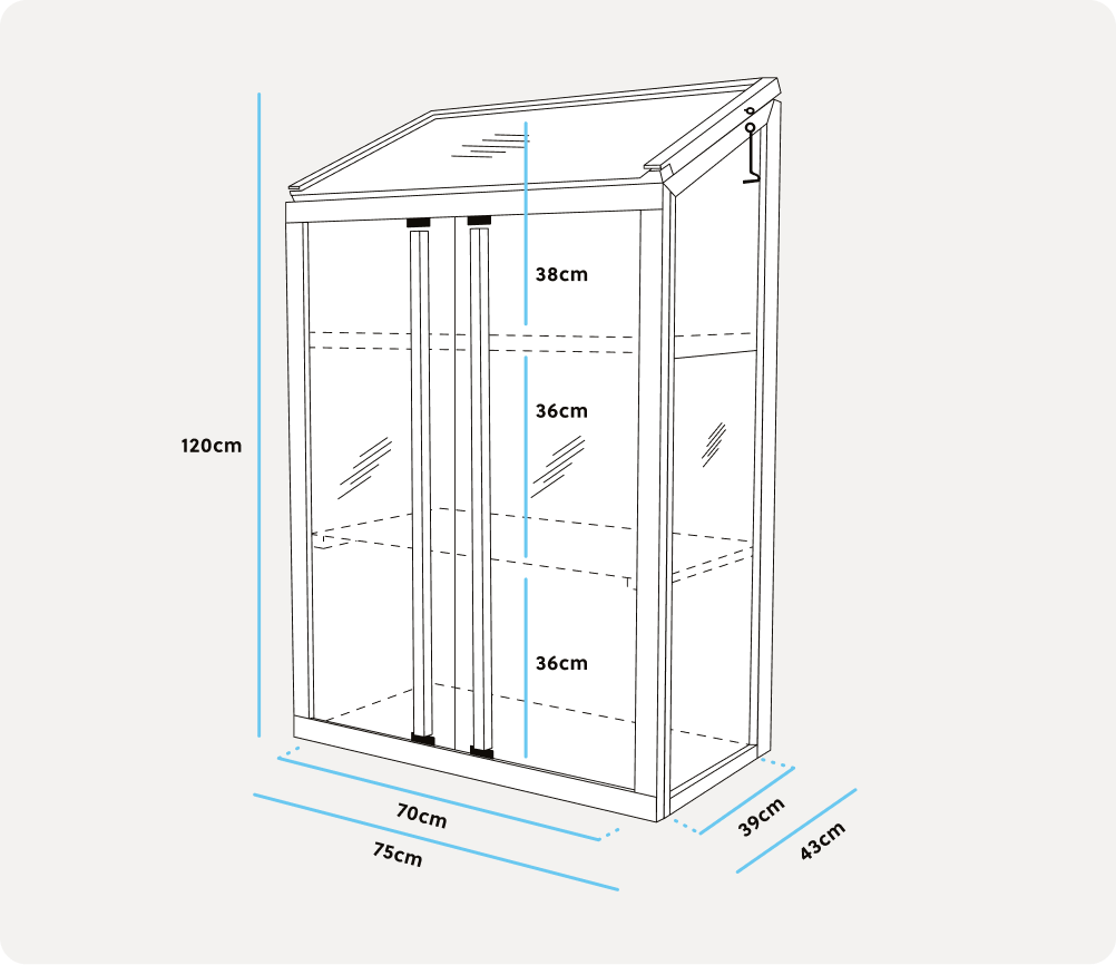 Mini Gewächshaus Origin