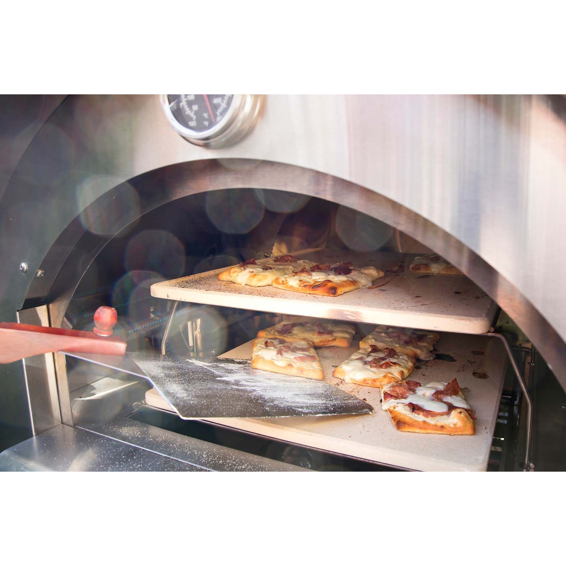 ALLGRILL Pizzastein, eckig ALLGRILL - Flammerando
