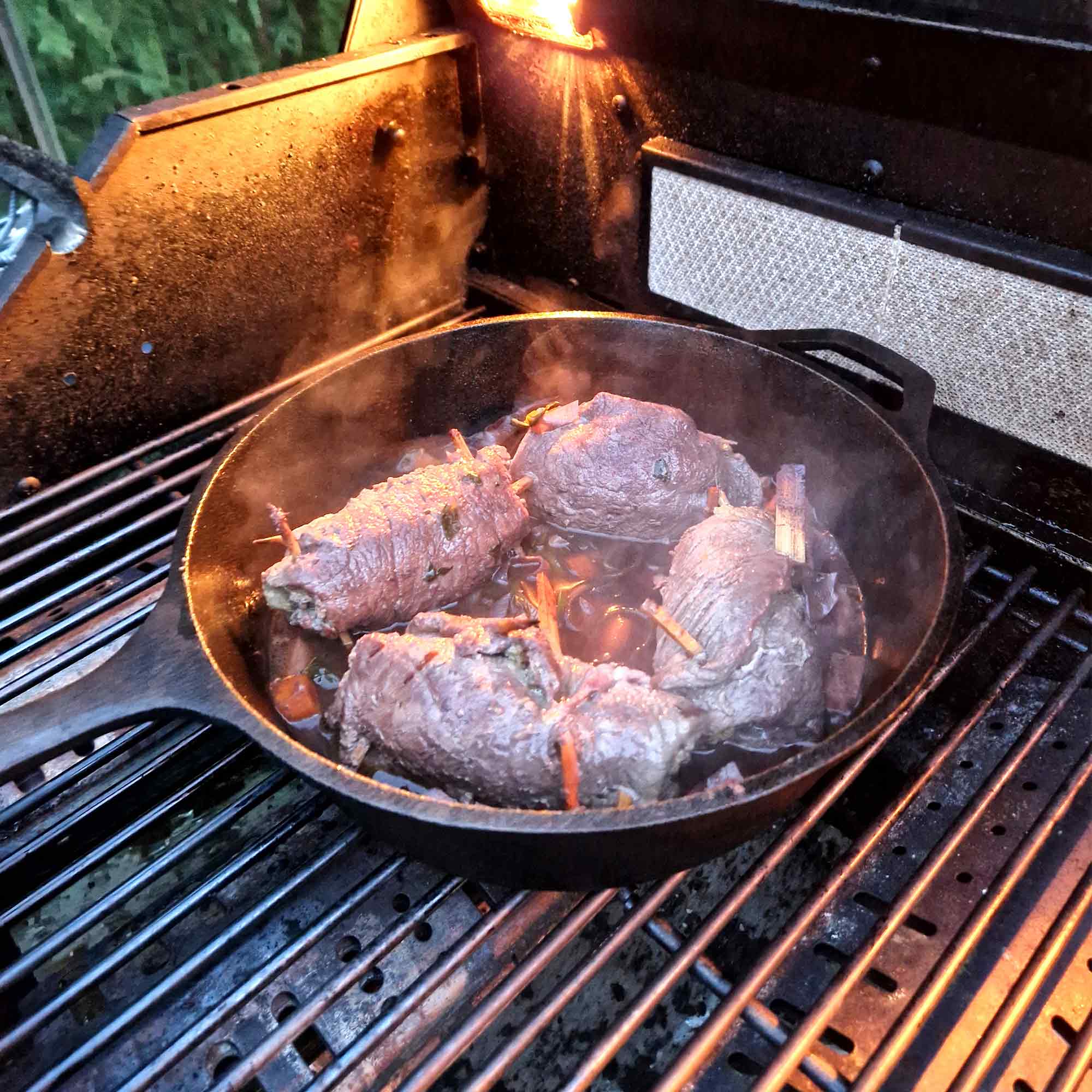 ALLGRILL 2in1 -Gusseisen Topf & Pfanne, Ø 26 cm ALLGRILL - Flammerando