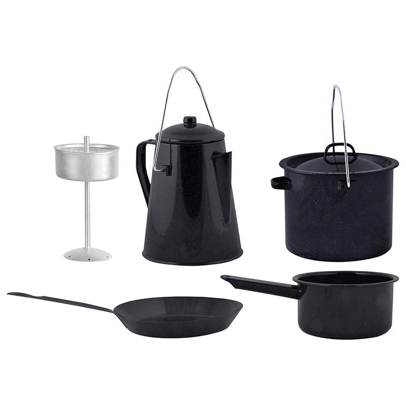 Outdoor Kochset 4 - teilig - SHW - FIRE