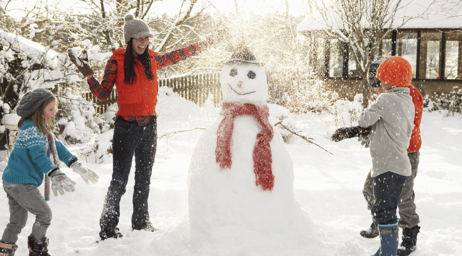 Winterzauber im Garten: Spaß und Abenteuer für Kinder - SHW-FIRE