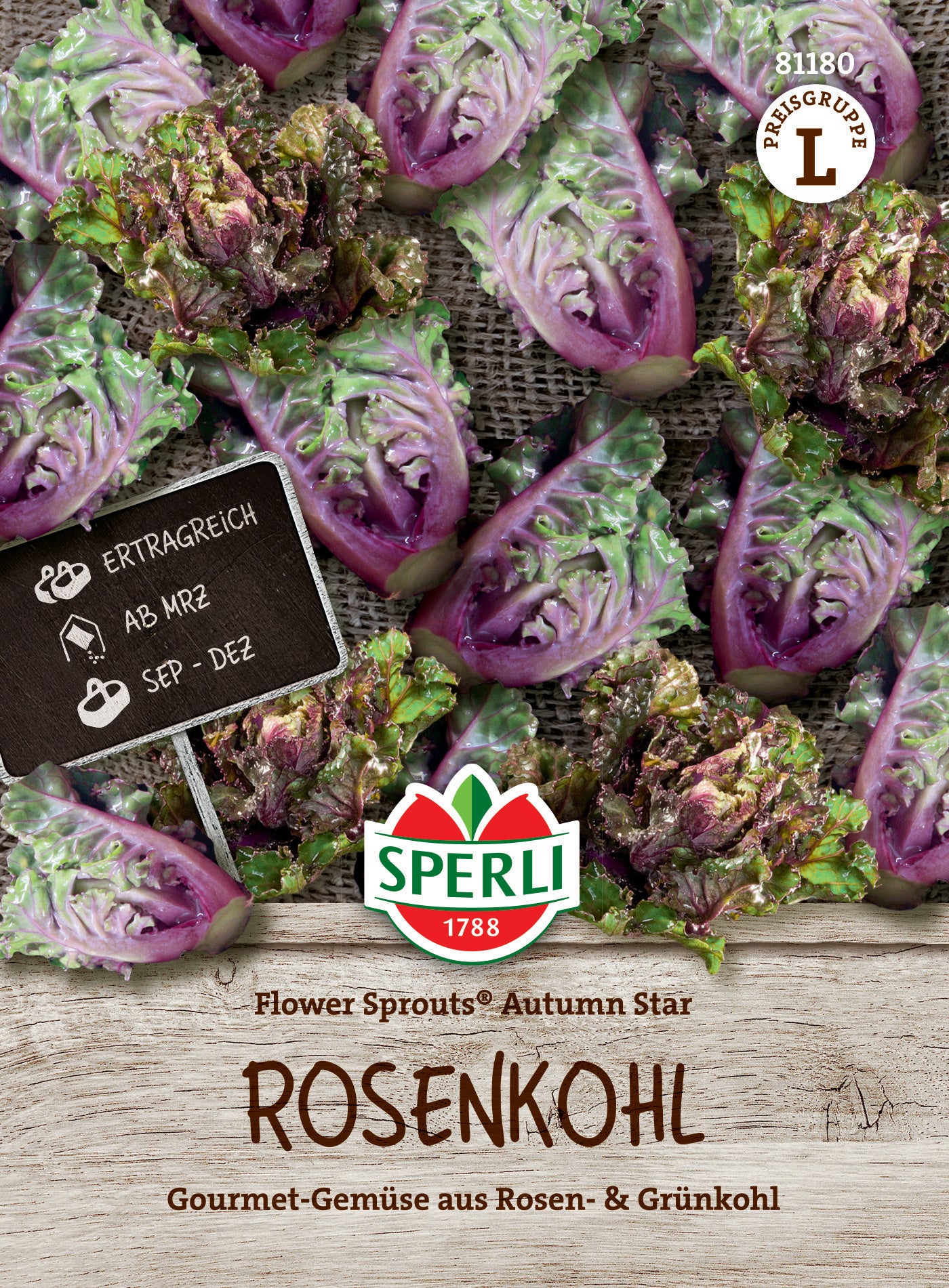 Rosenkohlsamen Flower Sprouts® Autumn Star, F1