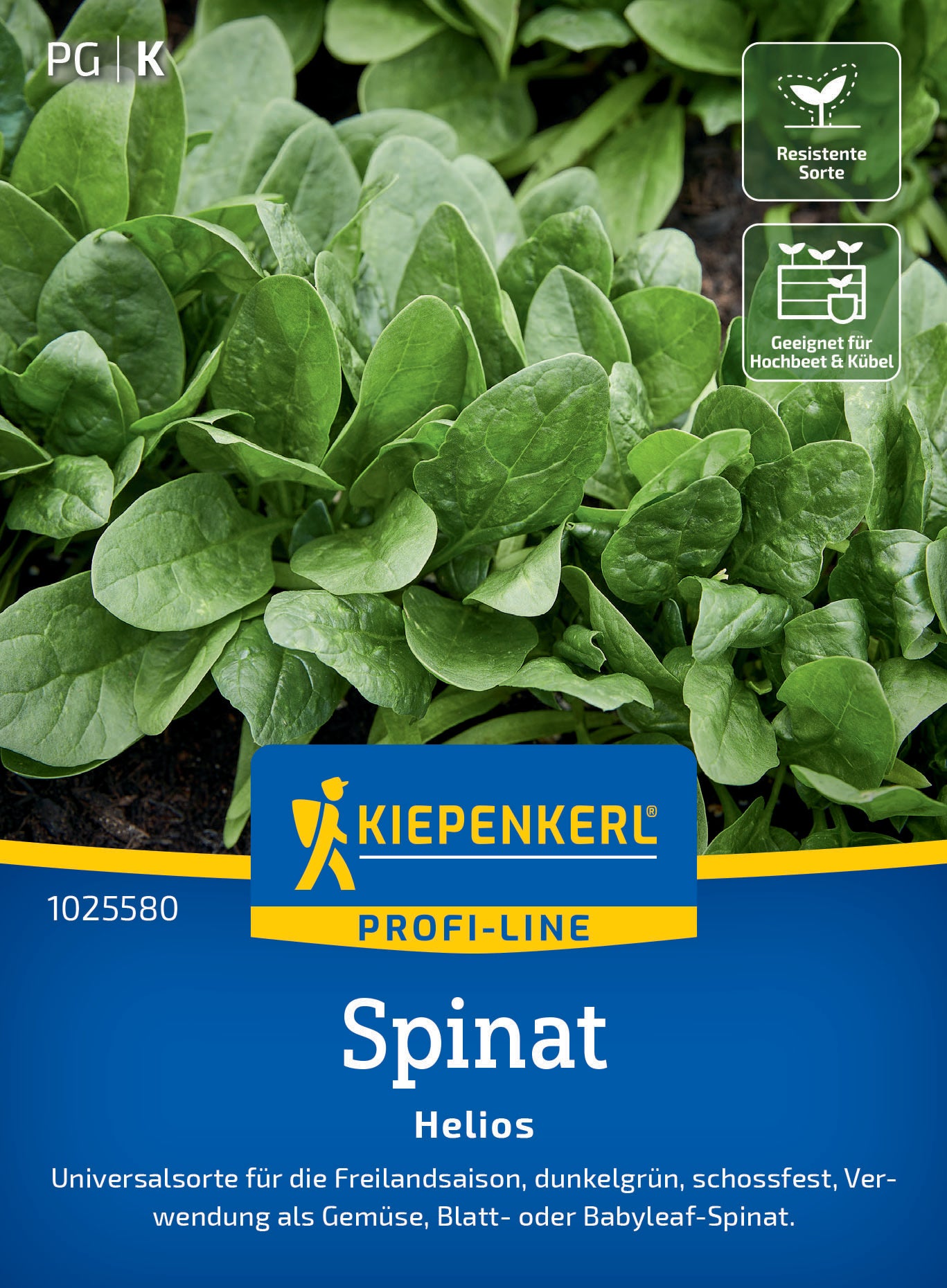 Spinatsamen Helios, F1