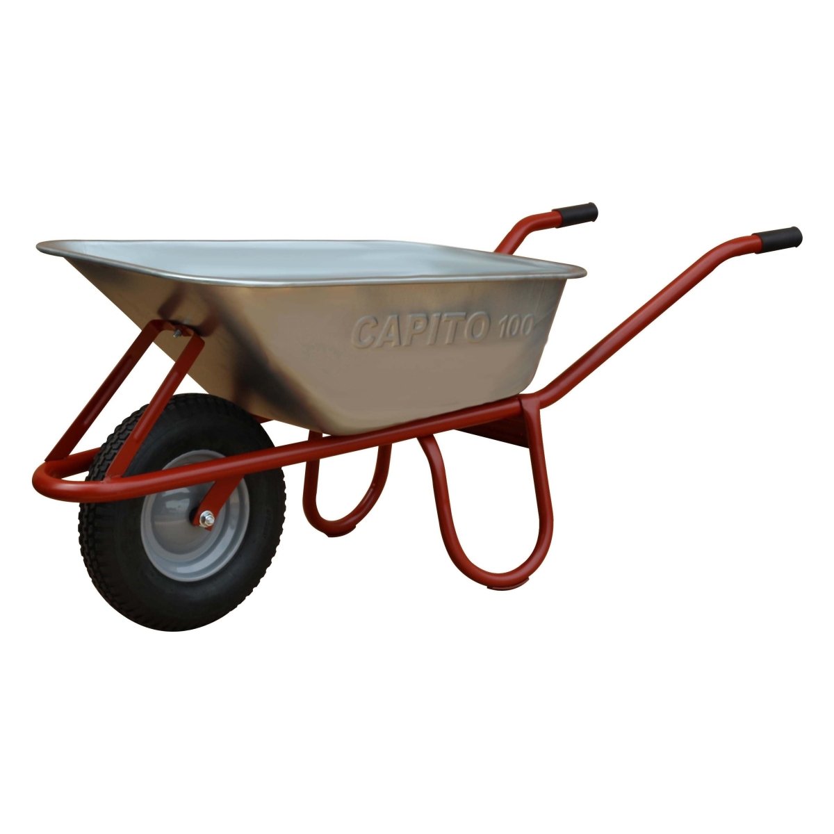Capito Tiefmuldenkarre "ALLCAR 100", LUKU 400/100, montiert - SHW - FIRE