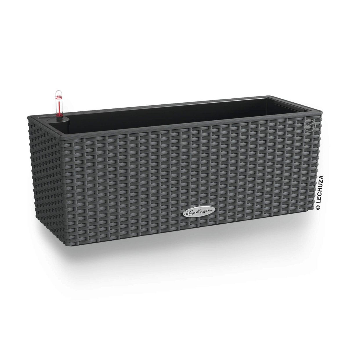 LECHUZA BALCONERA Cottage Komplettset granit - SHW - FIRE