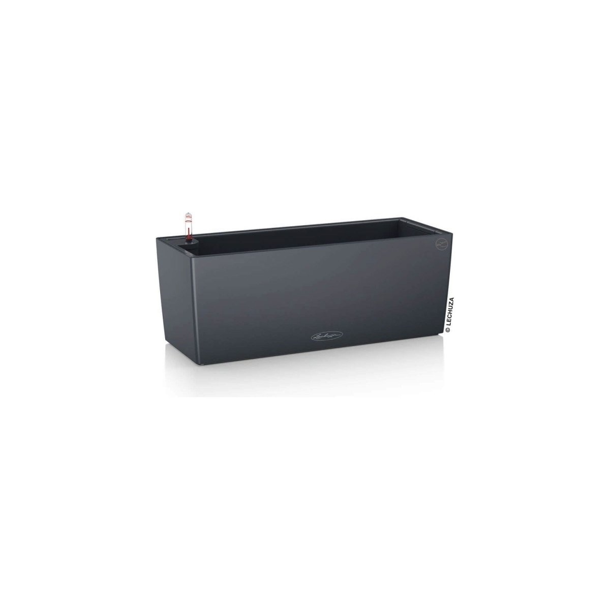 LECHUZA BALCONERA Color Komplettset schiefergrau - SHW - FIRE