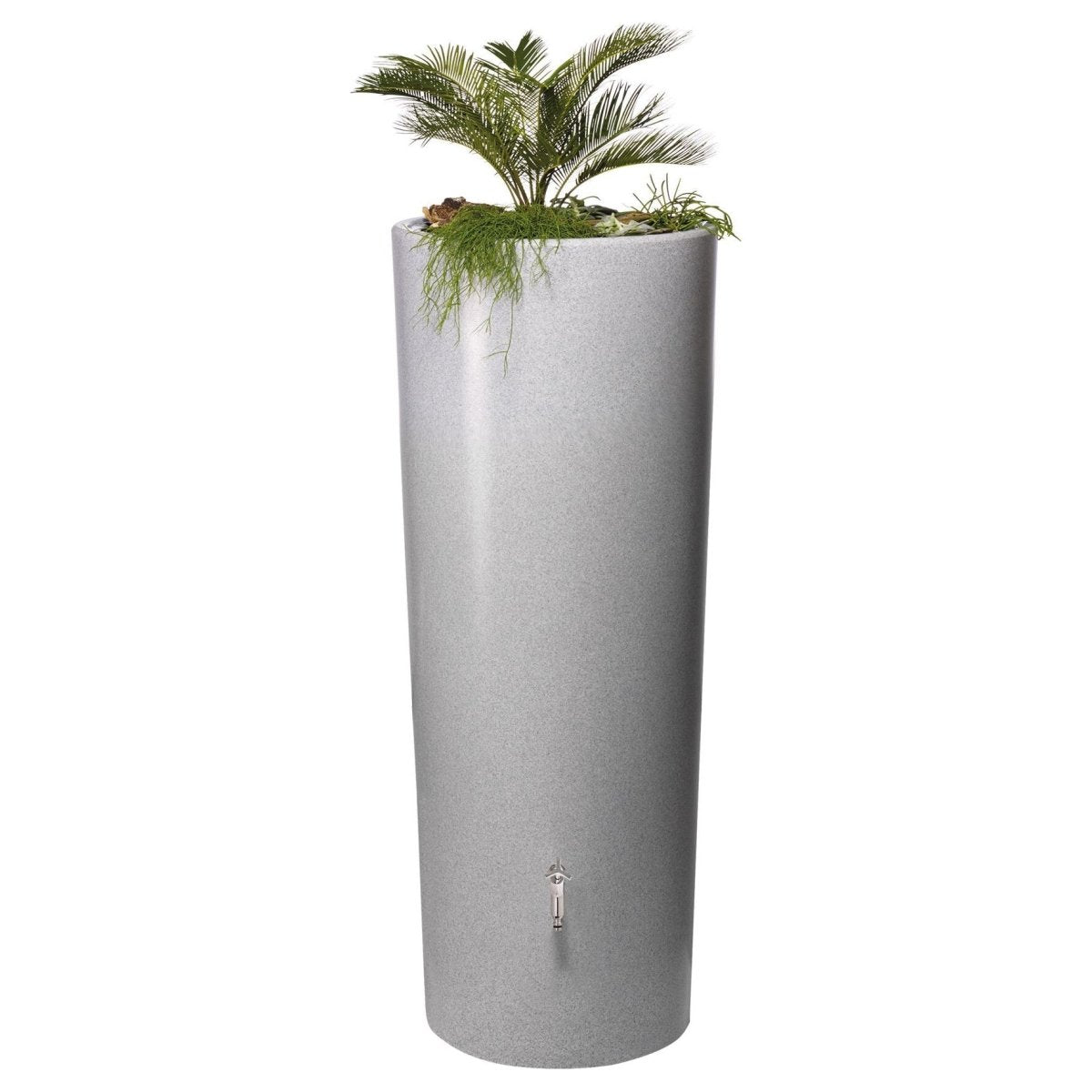 GARANTIA STONE 2in1 Regenspeicher 350 L, mit Pflanzschale - SHW - FIRE