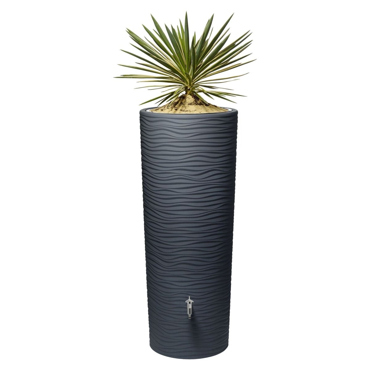 GARANTIA NATURA 2in1 Regenspeicher 350 L, mit Pflanzschale - SHW - FIRE
